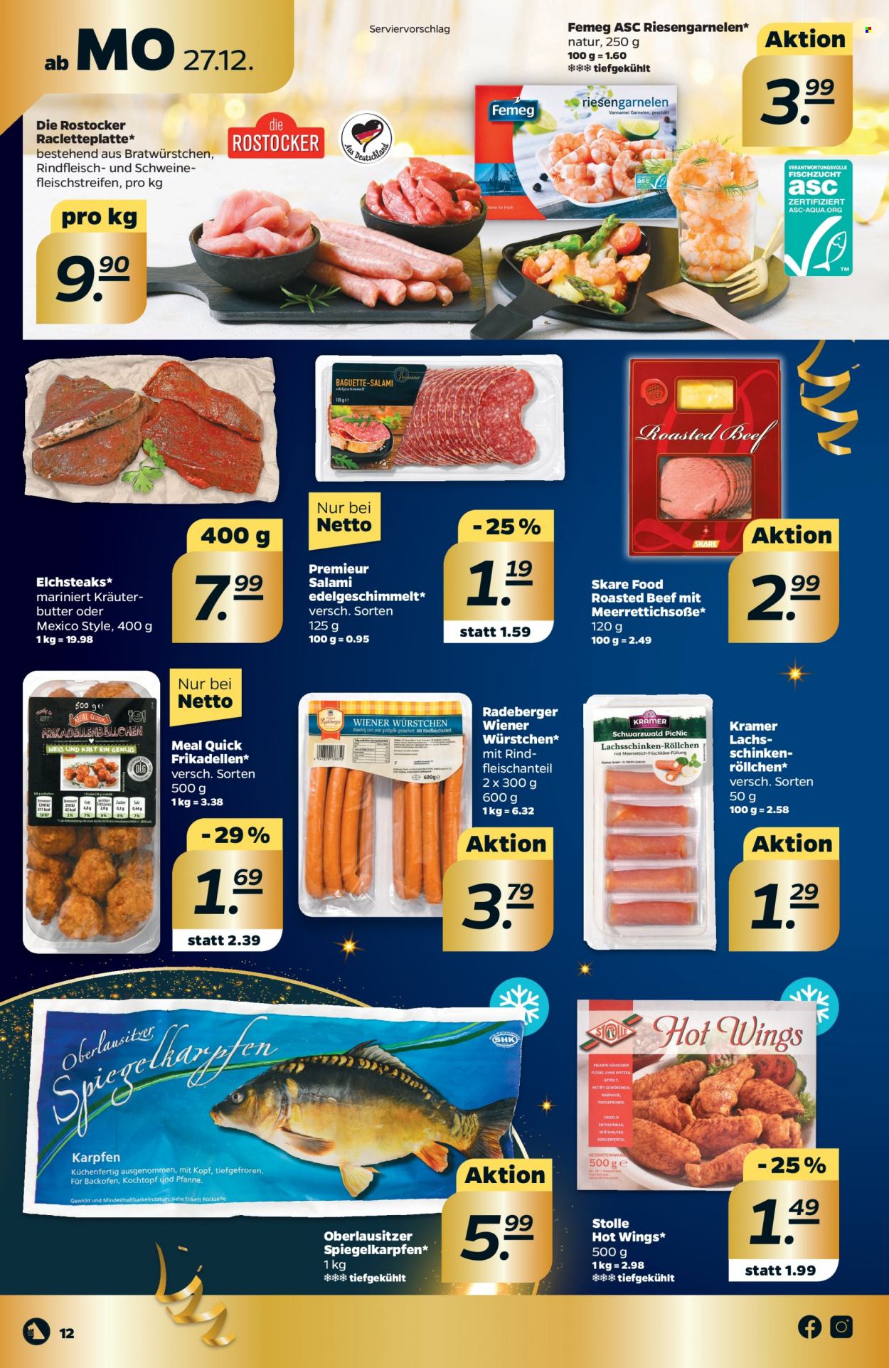 Netto Prospekte  - 27.12.2021 - 31.12.2021. Seite 12
