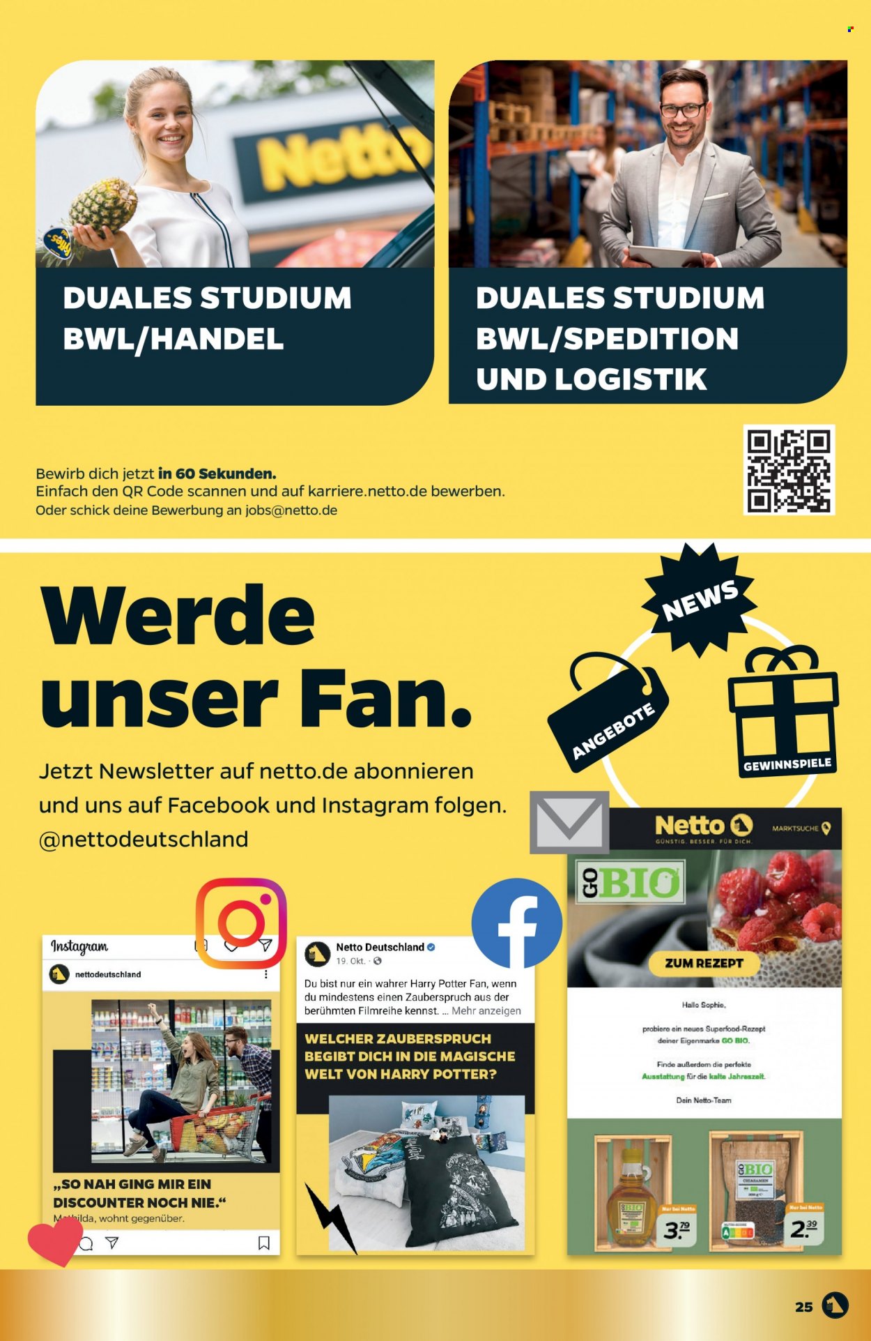 Netto Prospekte  - 27.12.2021 - 31.12.2021. Seite 25