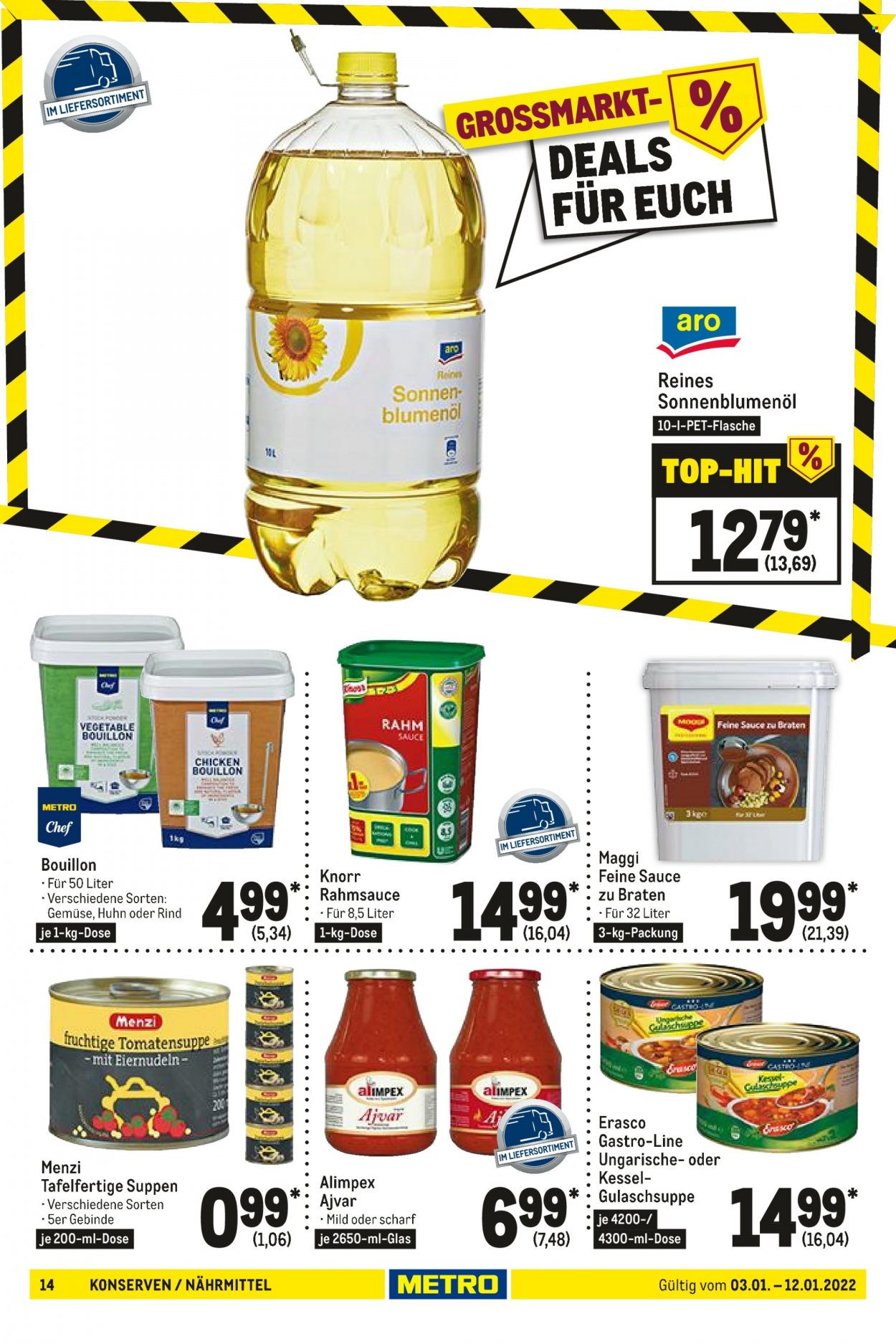 Metro Prospekte  - 3.01.2022 - 12.01.2022. Seite 14