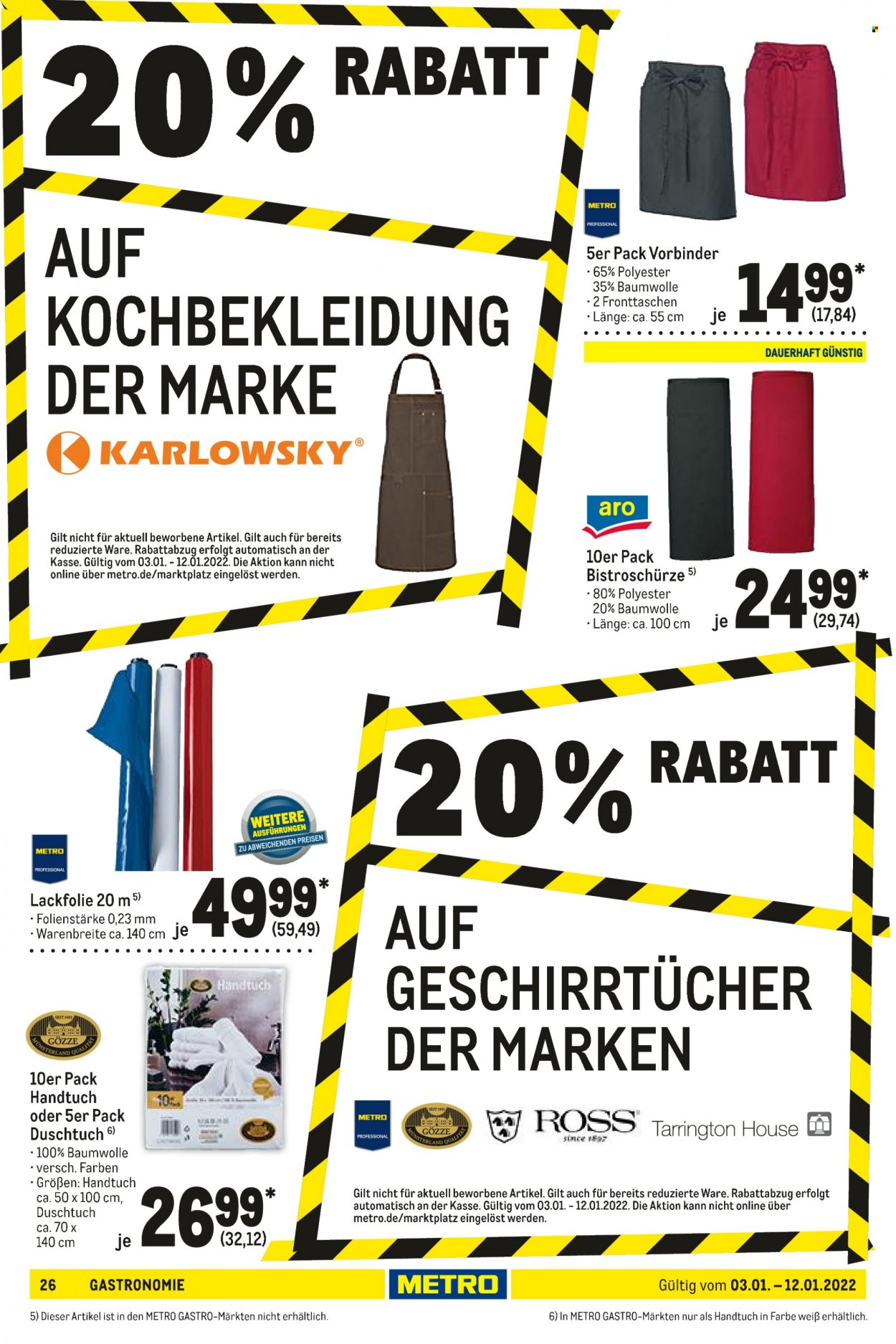 Metro Prospekte  - 3.01.2022 - 12.01.2022. Seite 26