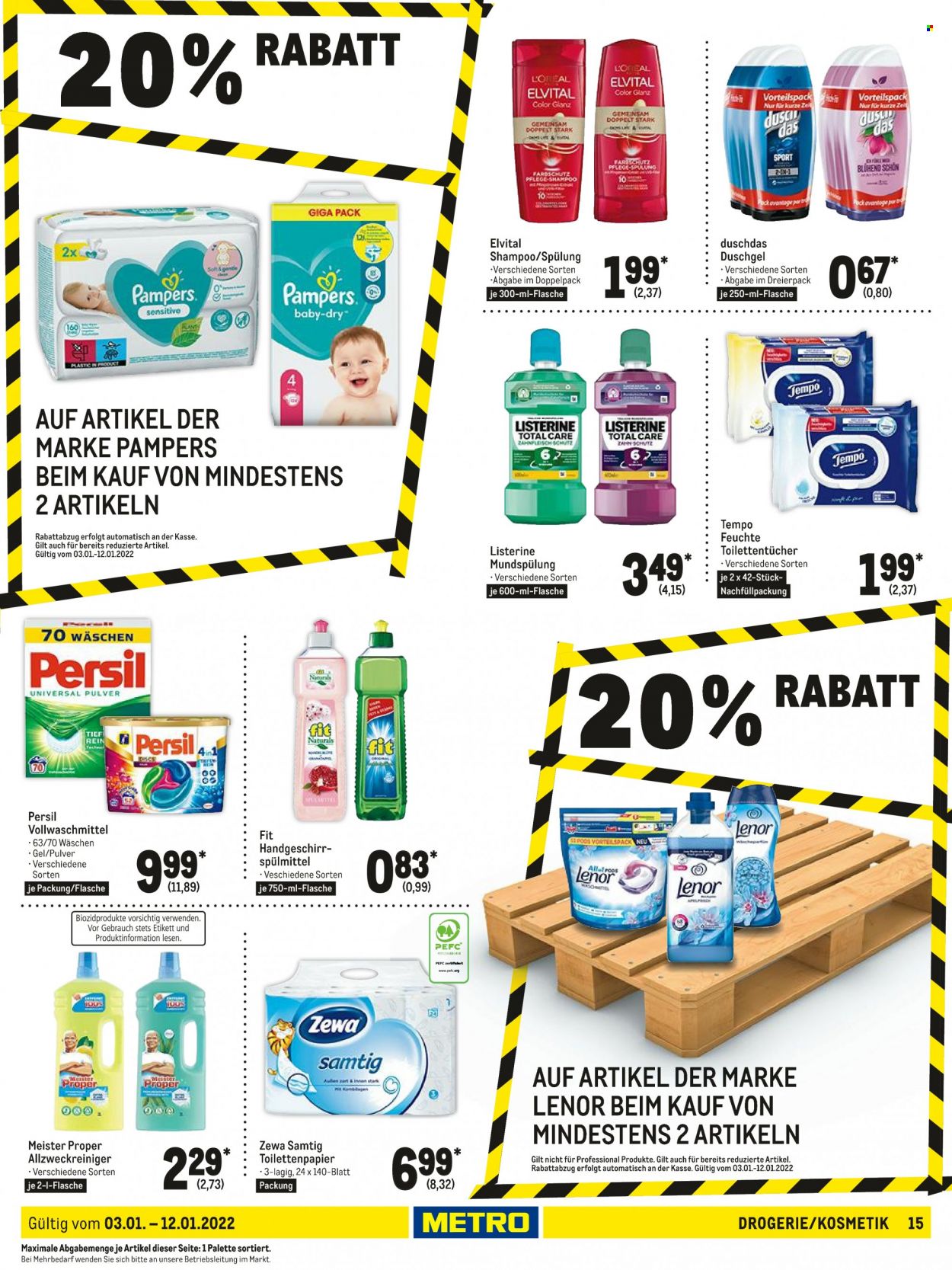Metro Prospekte  - 3.01.2022 - 12.01.2022. Seite 15