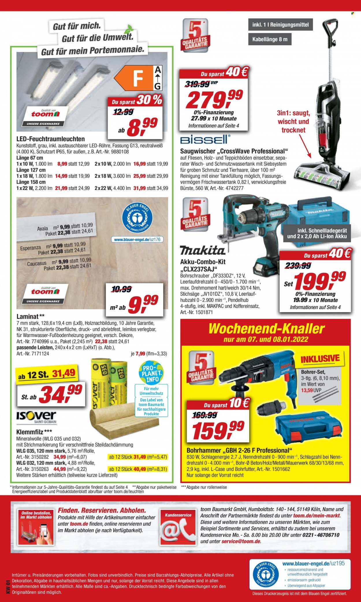 toom Baumarkt Prospekte  - 3.01.2022 - 7.01.2022. Seite 10