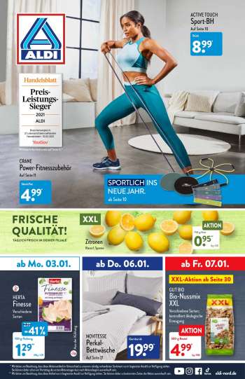 Prospekte ALDI Nord - 3.01.2022 - 8.01.2022.