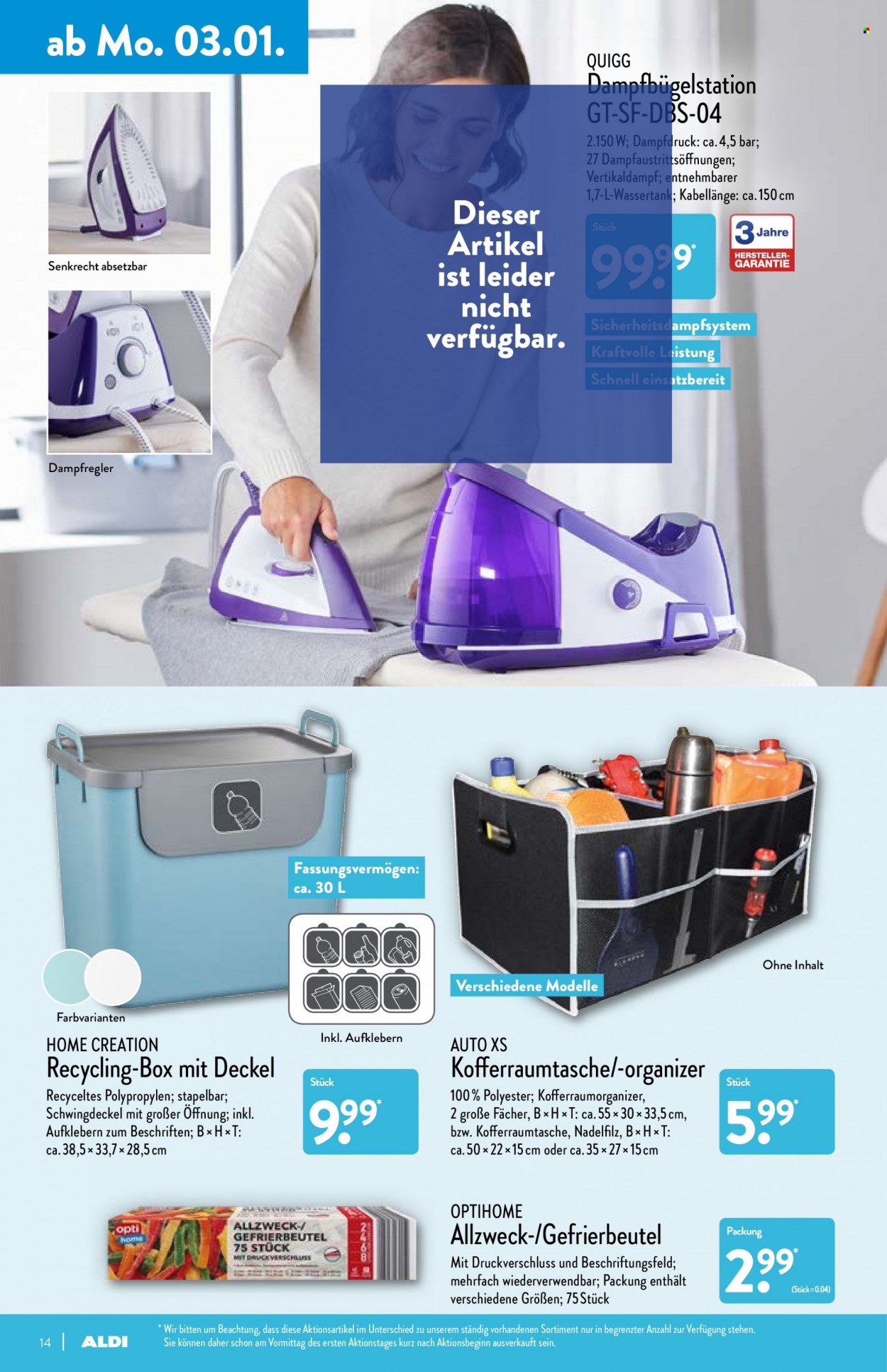 ALDI Nord Prospekte  - 3.01.2022 - 8.01.2022. Seite 14