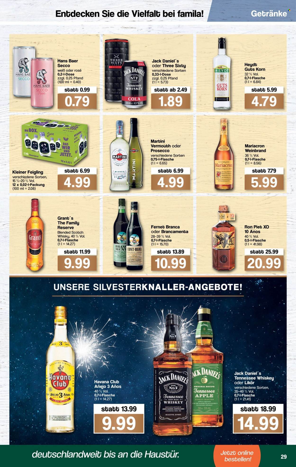 famila Prospekte  - 27.12.2021 - 31.12.2021. Seite 31