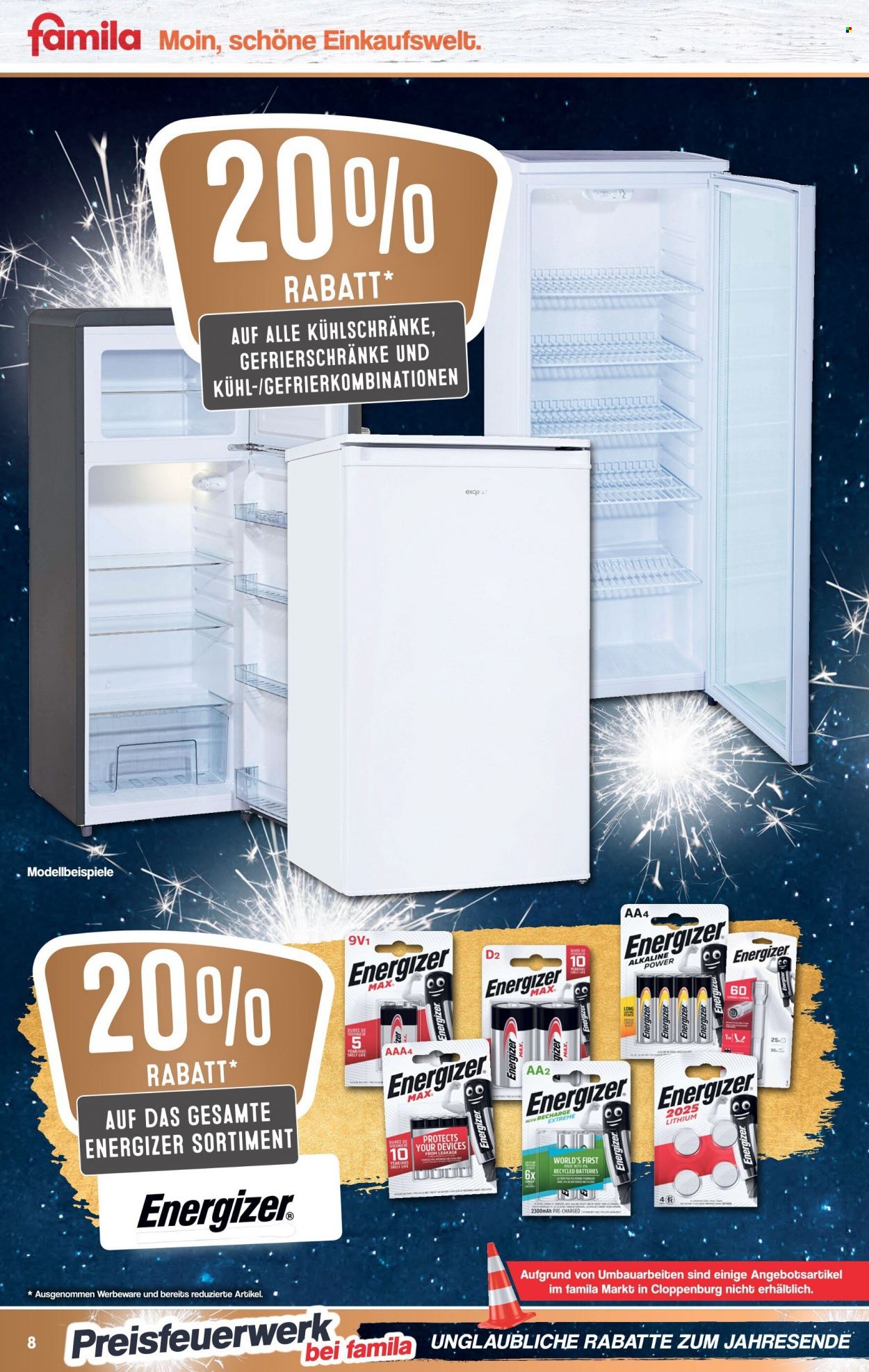 famila Prospekte  - 27.12.2021 - 31.12.2021. Seite 8