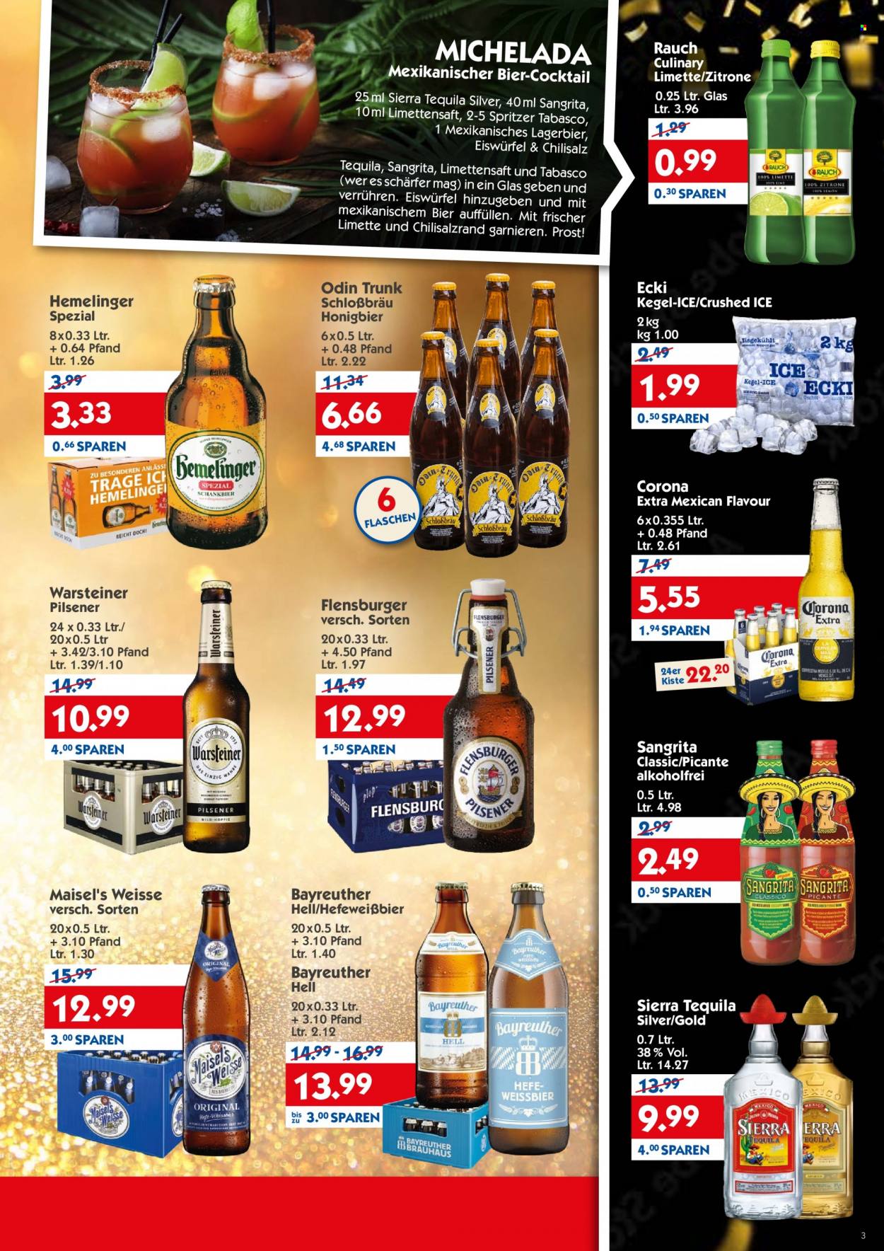 Hol'ab! Getränkemarkt Prospekte  - 27.12.2021 - 31.12.2021. Seite 3