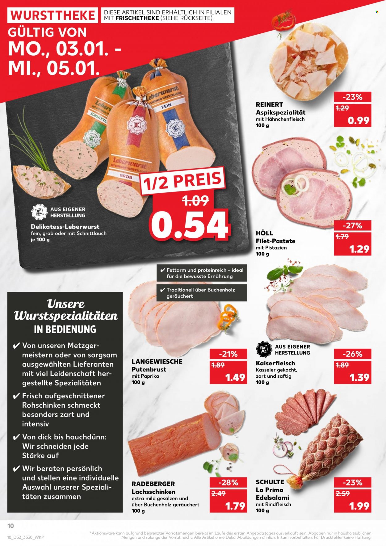 Kaufland Prospekte  - 3.01.2022 - 5.01.2022. Seite 10