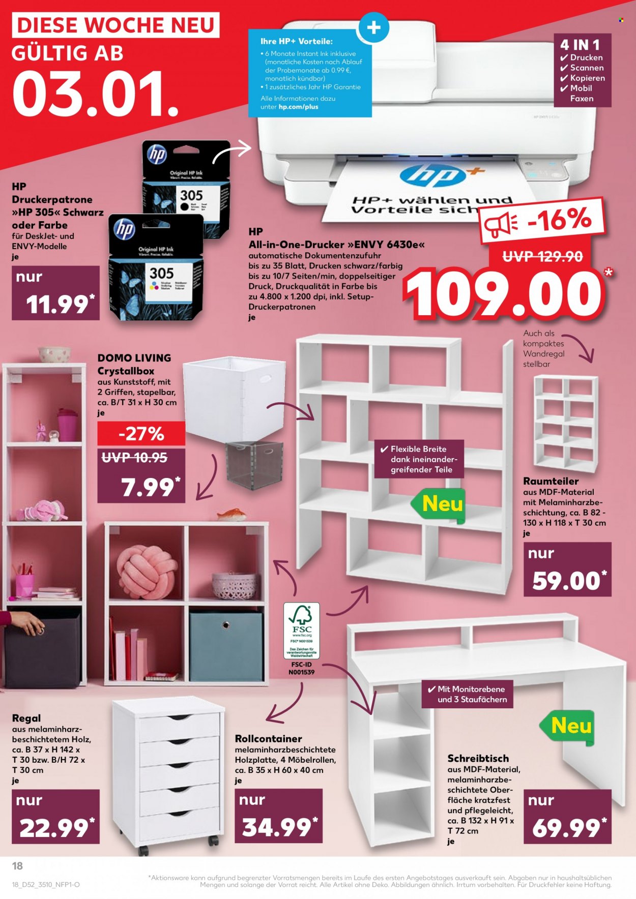 Kaufland Prospekte  - 3.01.2022 - 5.01.2022. Seite 18