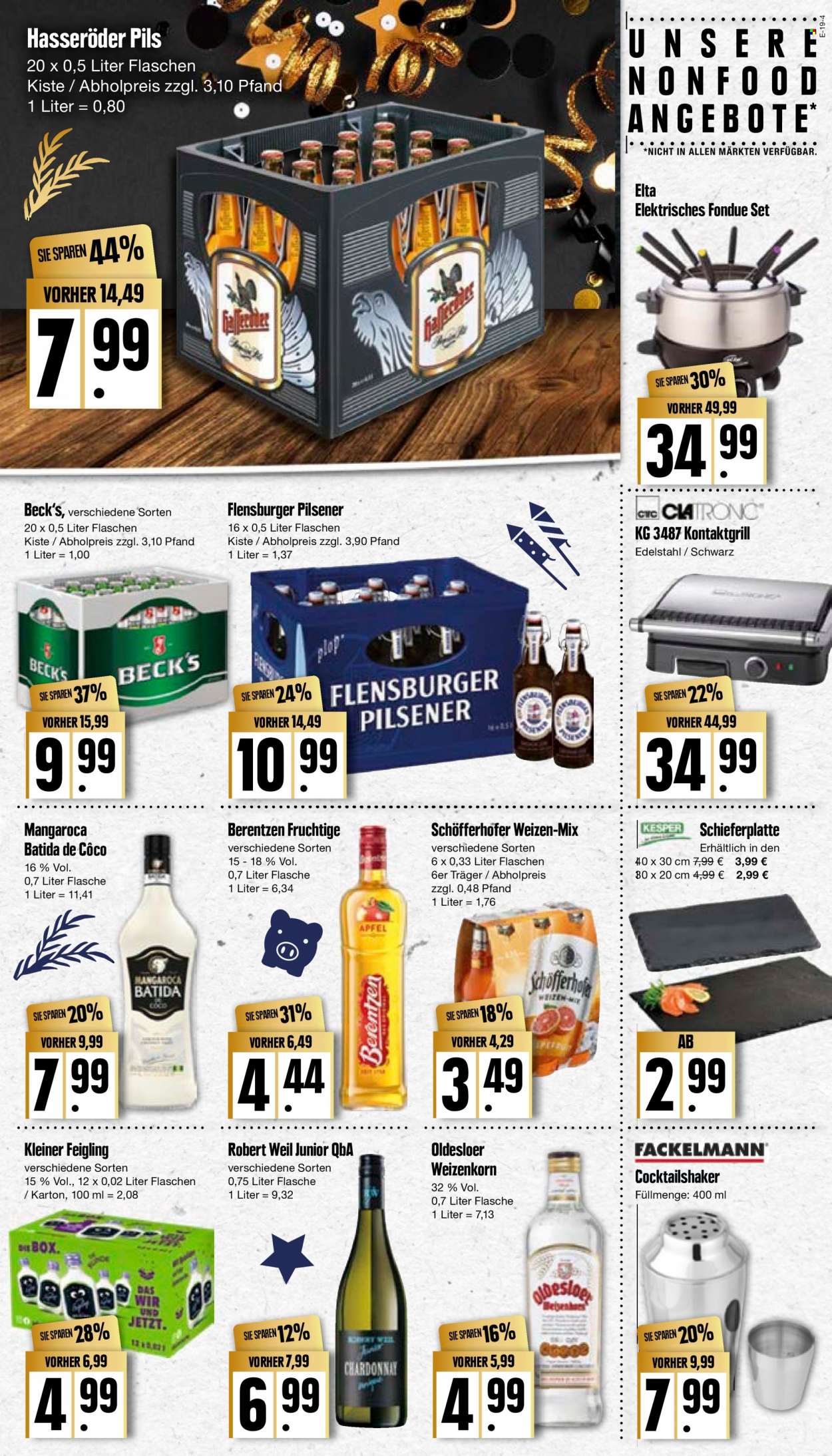 Edeka Prospekte  - 27.12.2021 - 31.12.2021. Seite 19