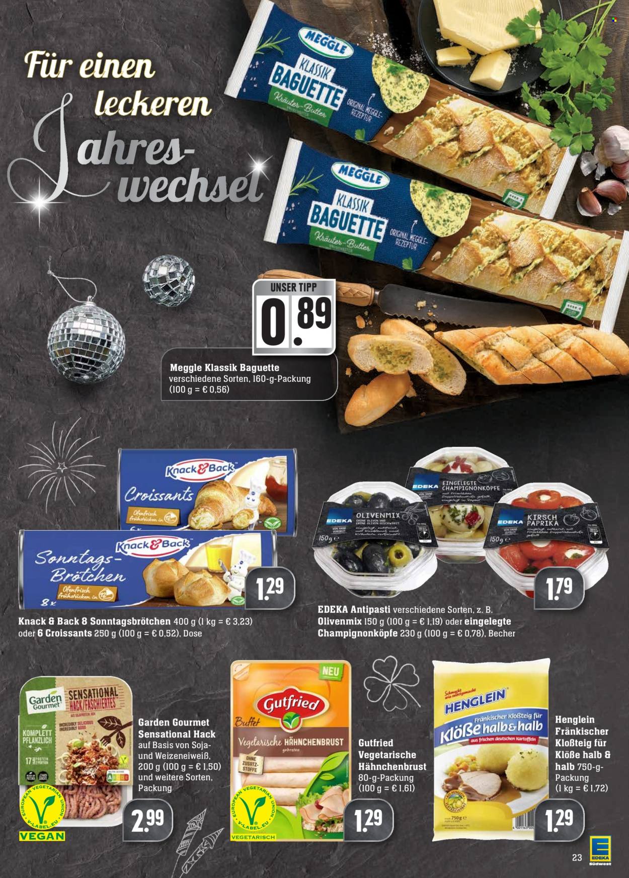 Edeka Prospekte  - 27.12.2021 - 31.12.2021. Seite 23