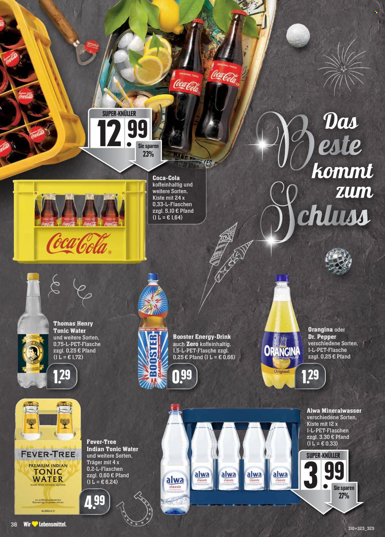 Edeka Prospekte  - 27.12.2021 - 31.12.2021. Seite 38