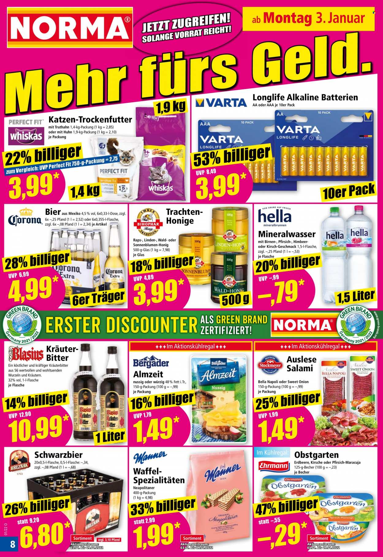 Norma Prospekte  - 3.01.2022 - 9.01.2022. Seite 8