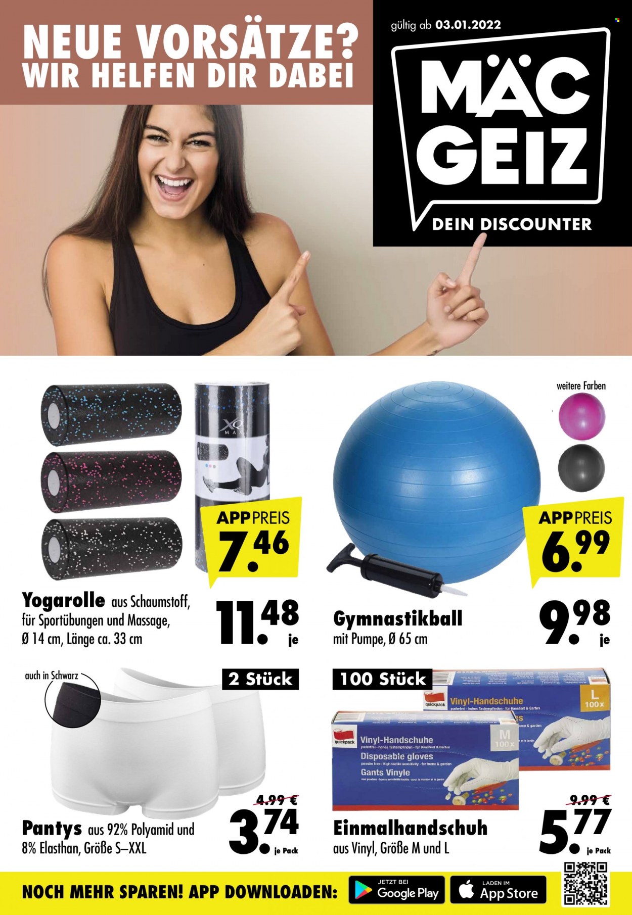 Mäc-Geiz Prospekte  - 3.01.2022 - 9.01.2022. Seite 1