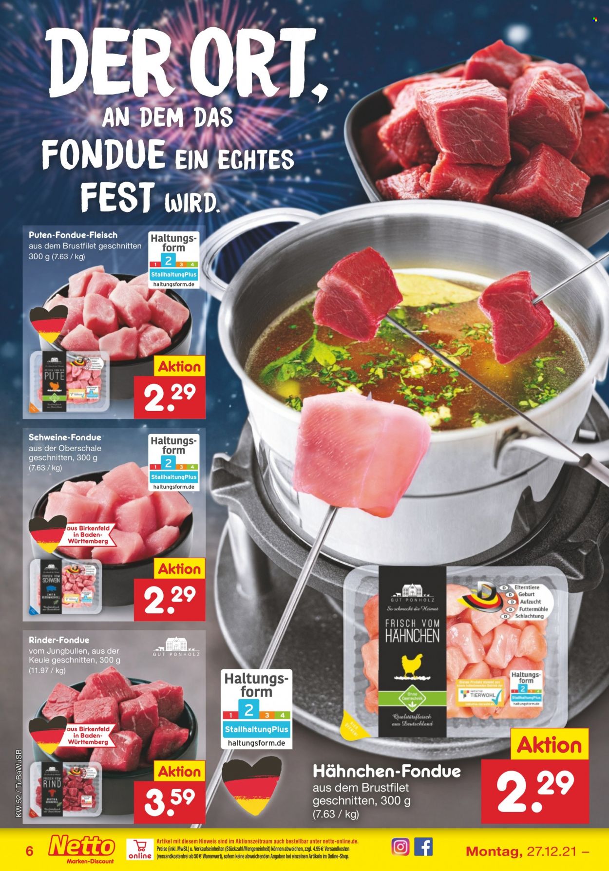 Netto Marken-Discount Prospekte  - 27.12.2021 - 31.12.2021. Seite 6