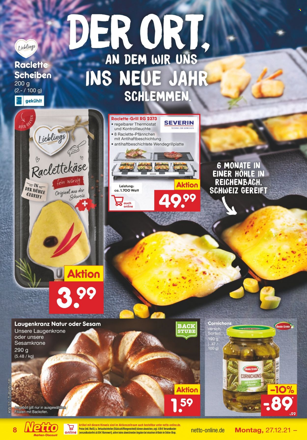 Netto Marken-Discount Prospekte  - 27.12.2021 - 31.12.2021. Seite 8