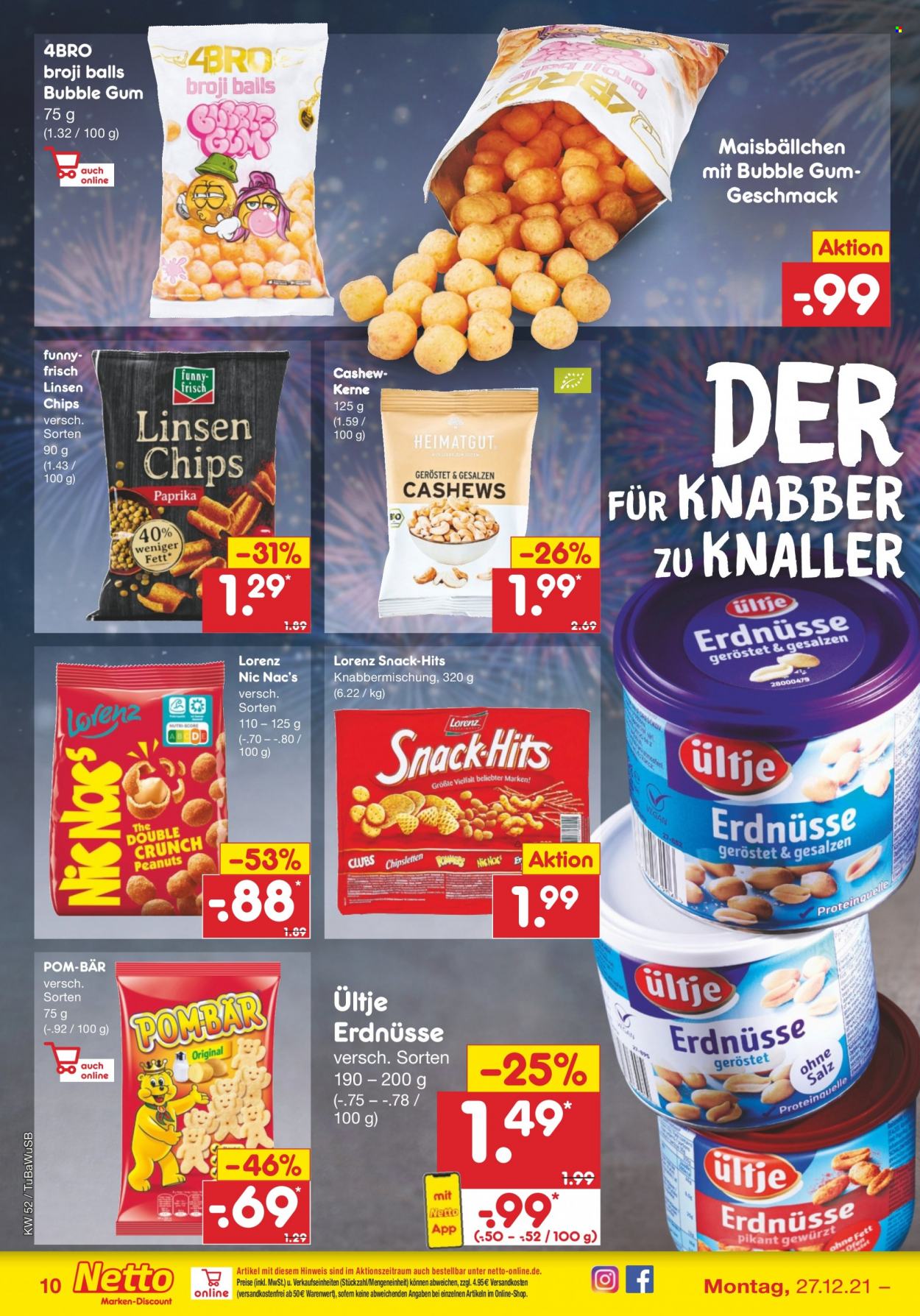 Netto Marken-Discount Prospekte  - 27.12.2021 - 31.12.2021. Seite 10