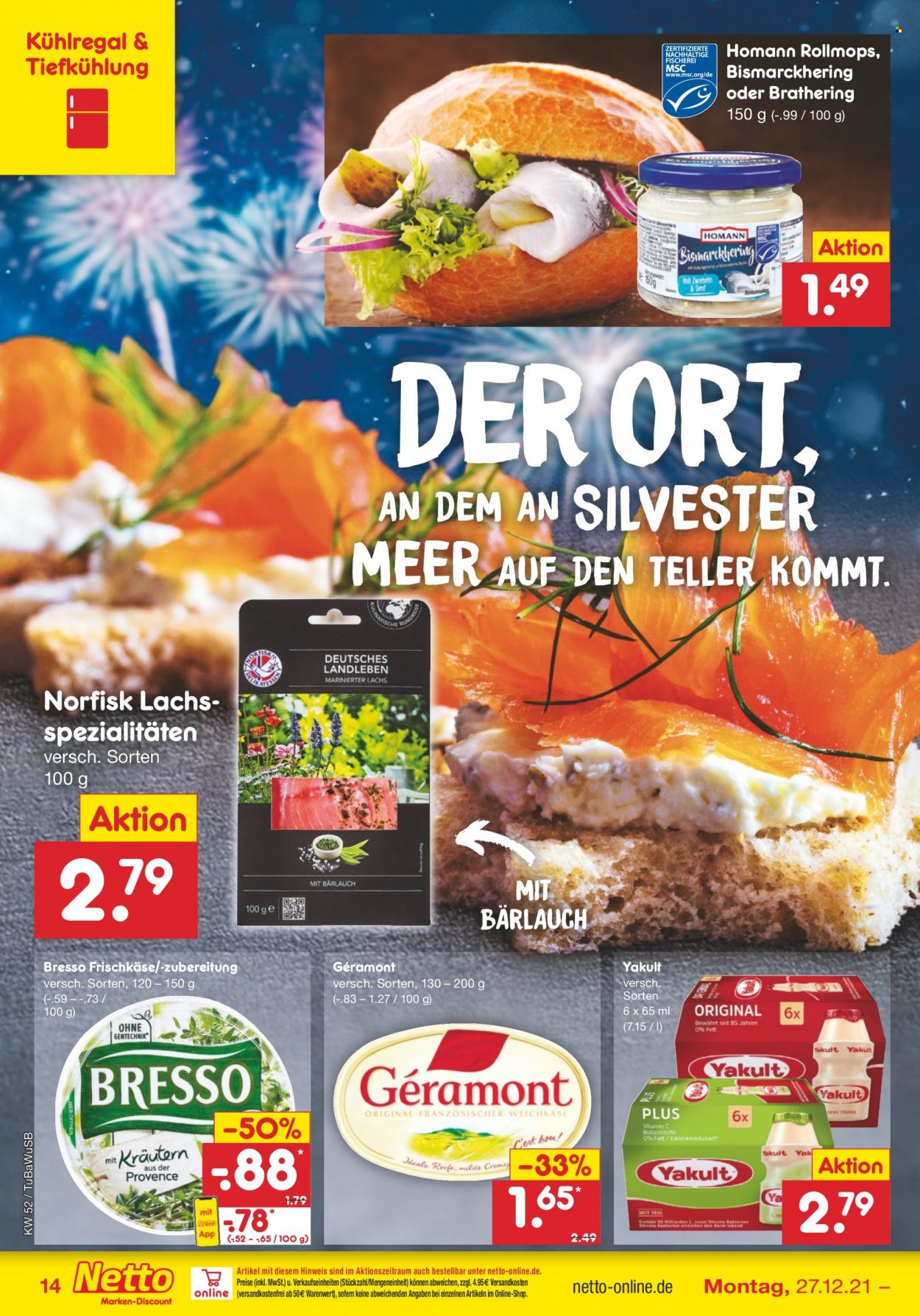 Netto Marken-Discount Prospekte  - 27.12.2021 - 31.12.2021. Seite 14