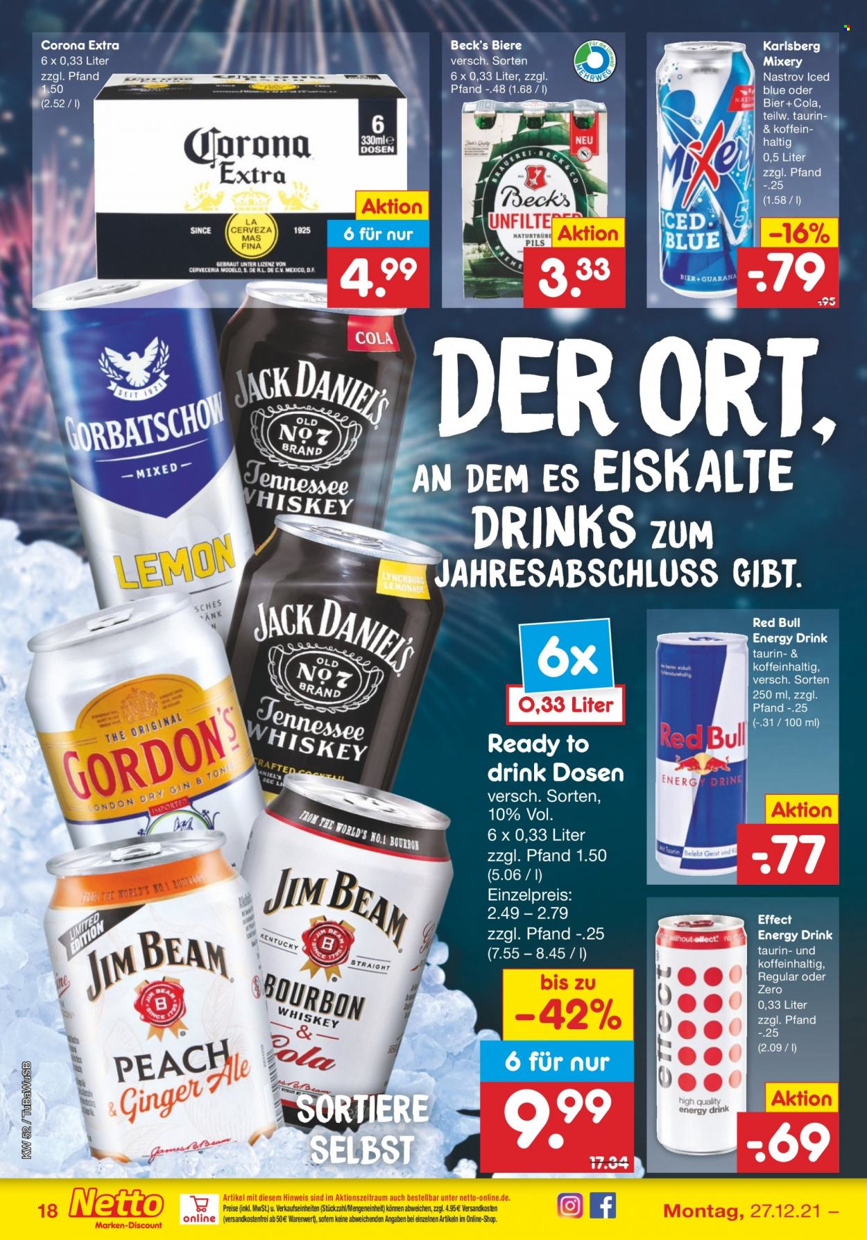 Netto Marken-Discount Prospekte  - 27.12.2021 - 31.12.2021. Seite 18