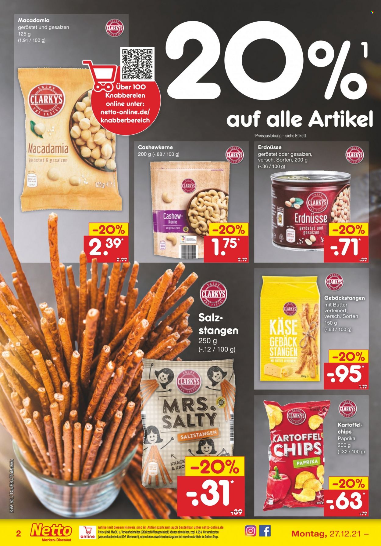Netto Marken-Discount Prospekte  - 27.12.2021 - 31.12.2021. Seite 30