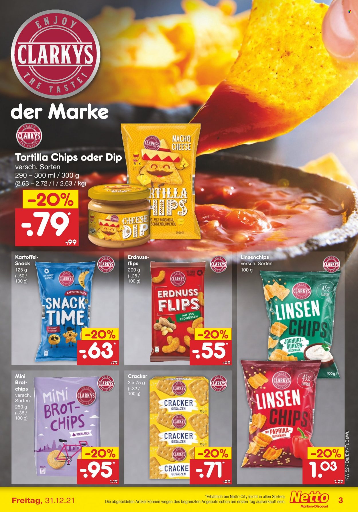 Netto Marken-Discount Prospekte  - 27.12.2021 - 31.12.2021. Seite 31