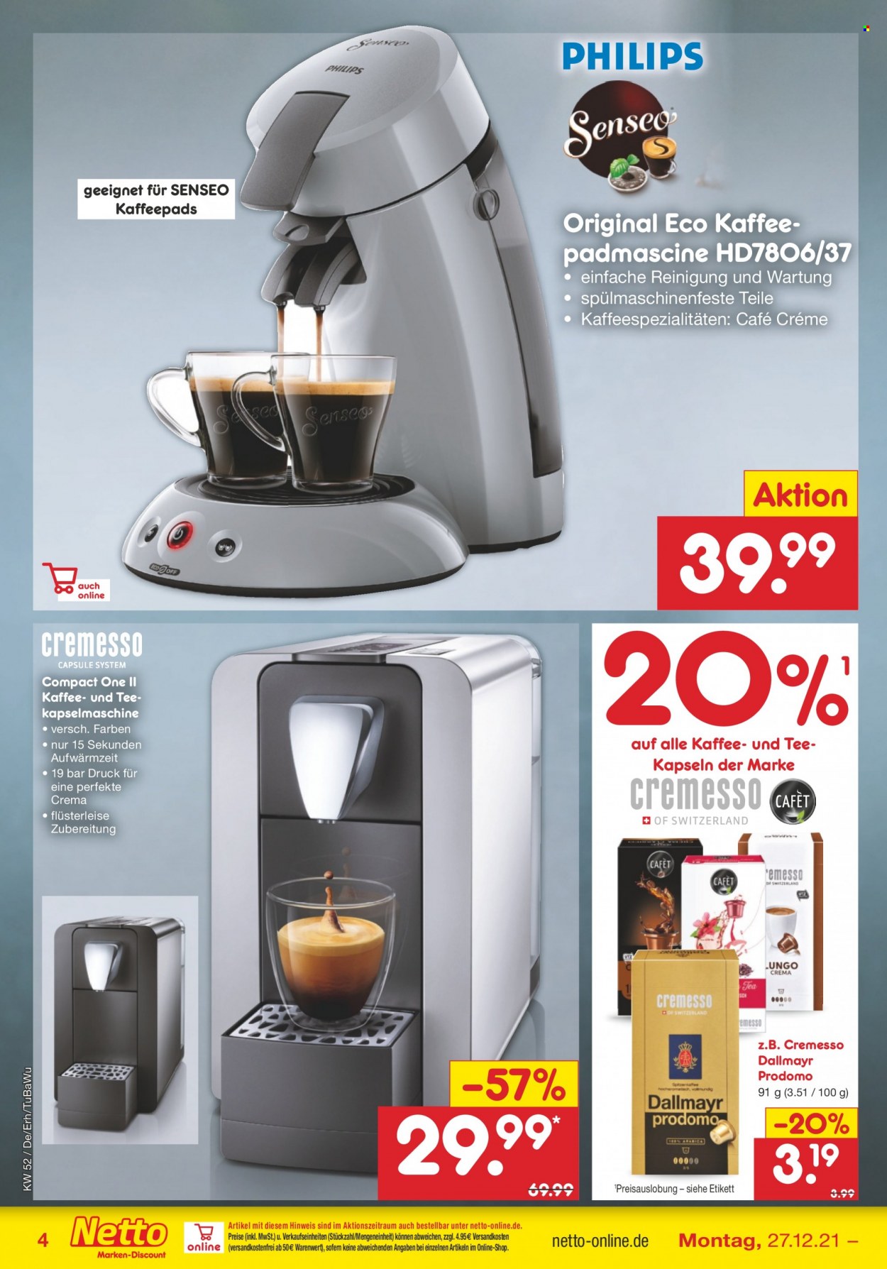 Netto Marken-Discount Prospekte  - 27.12.2021 - 31.12.2021. Seite 32