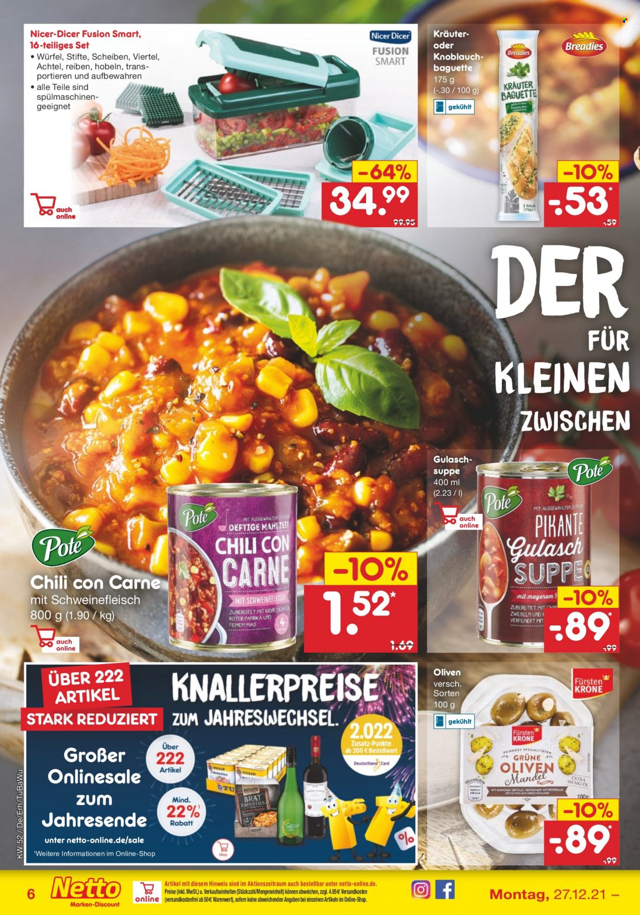 Netto Marken-Discount Prospekte  - 27.12.2021 - 31.12.2021. Seite 34