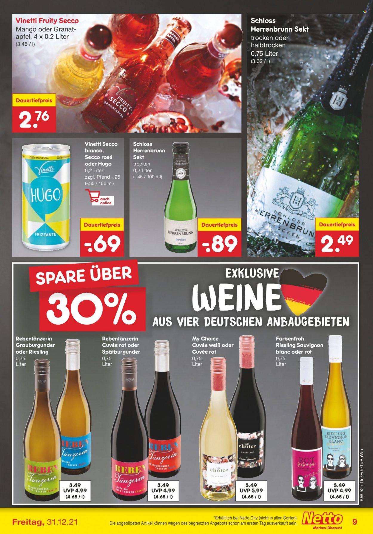 Netto Marken-Discount Prospekte  - 27.12.2021 - 31.12.2021. Seite 37