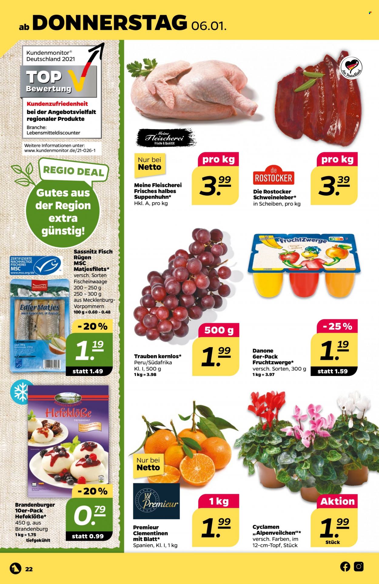Netto Prospekte  - 3.01.2022 - 8.01.2022. Seite 24