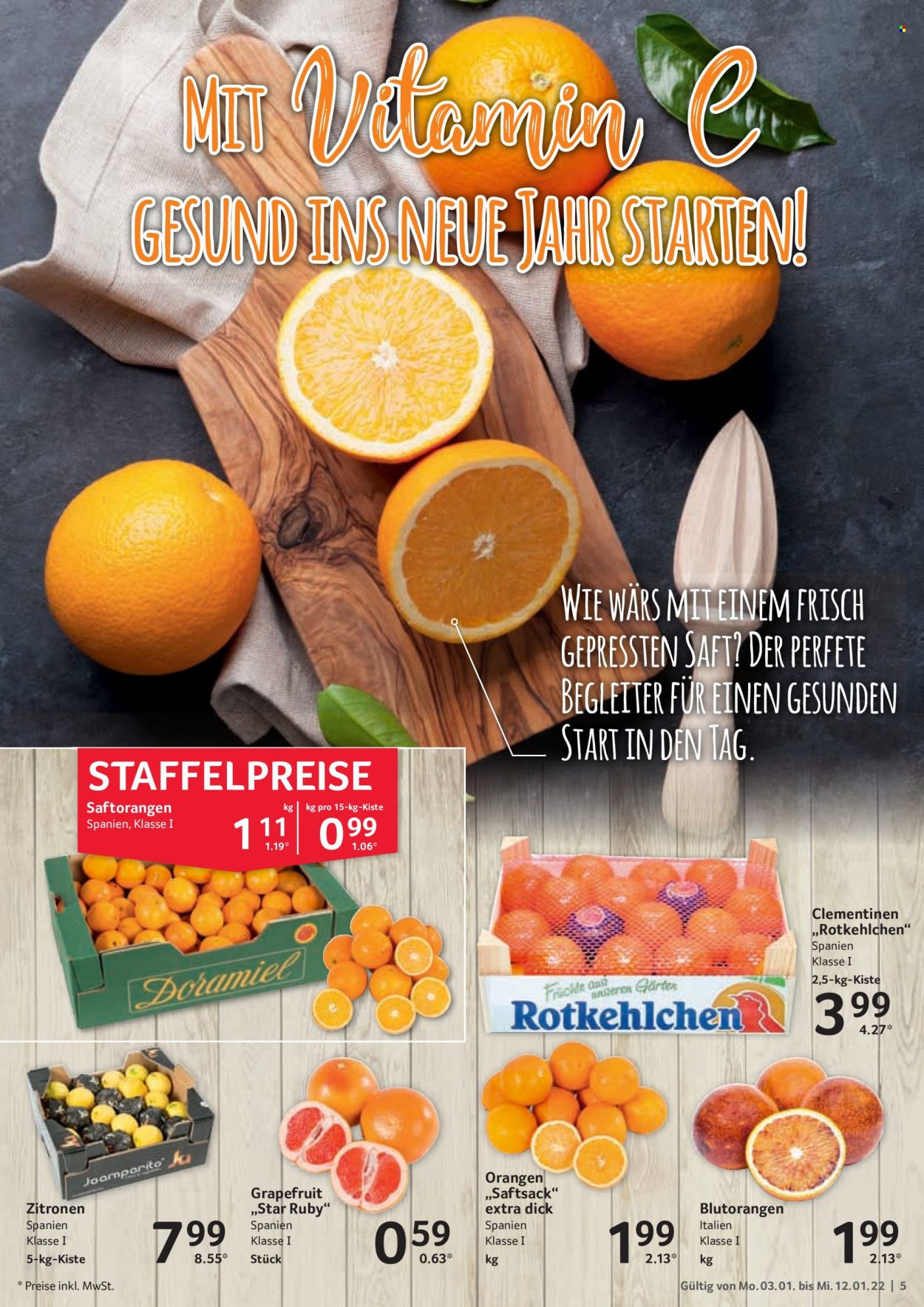 Selgros Prospekte  - 3.01.2022 - 12.01.2022. Seite 5