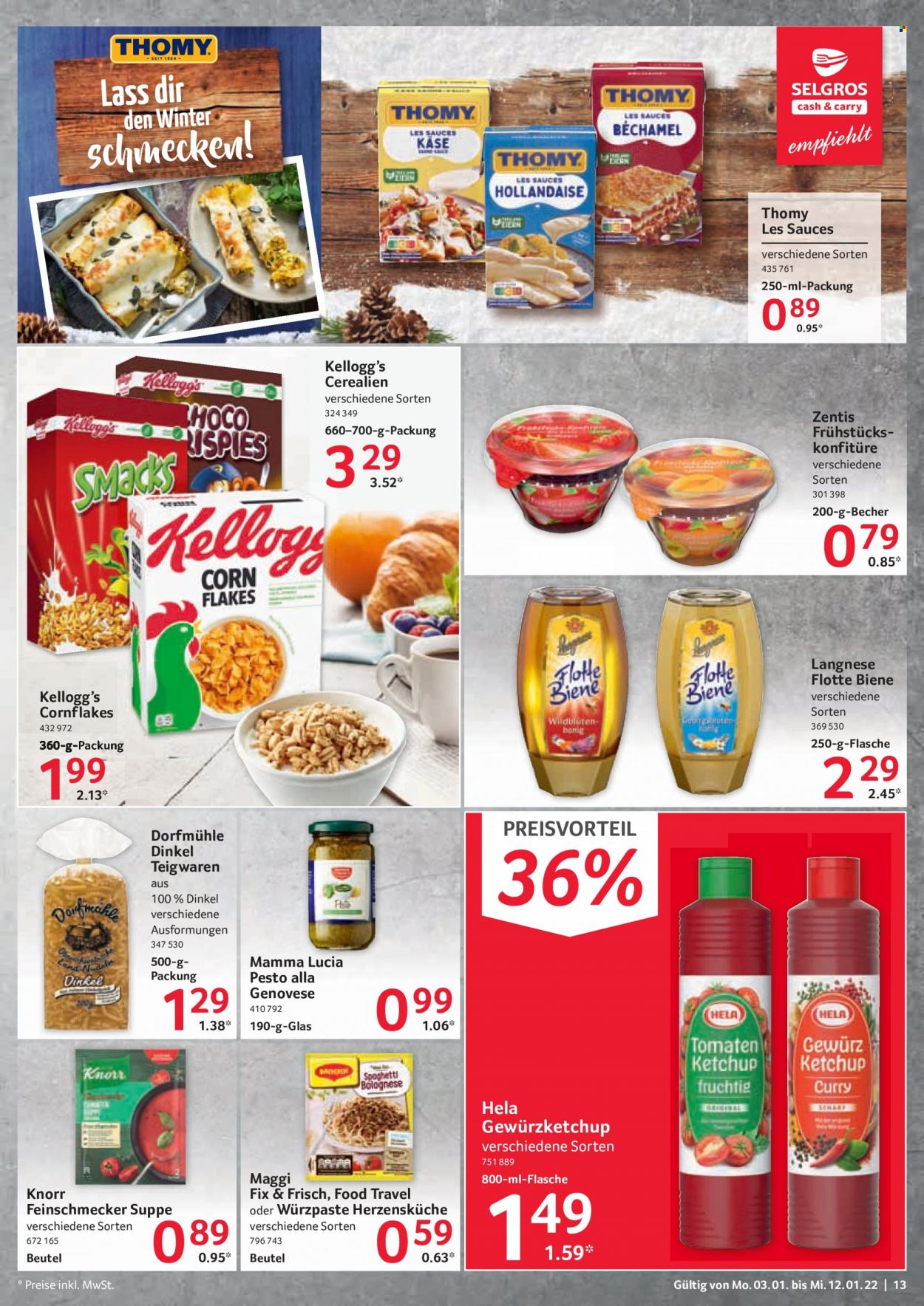 Selgros Prospekte  - 3.01.2022 - 12.01.2022. Seite 13