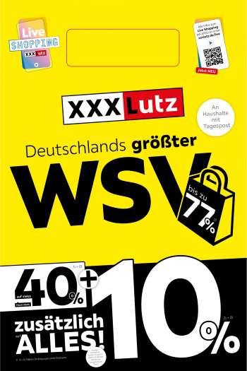 Prospekte XXXLutz - 27.12.2021 - 9.01.2022.