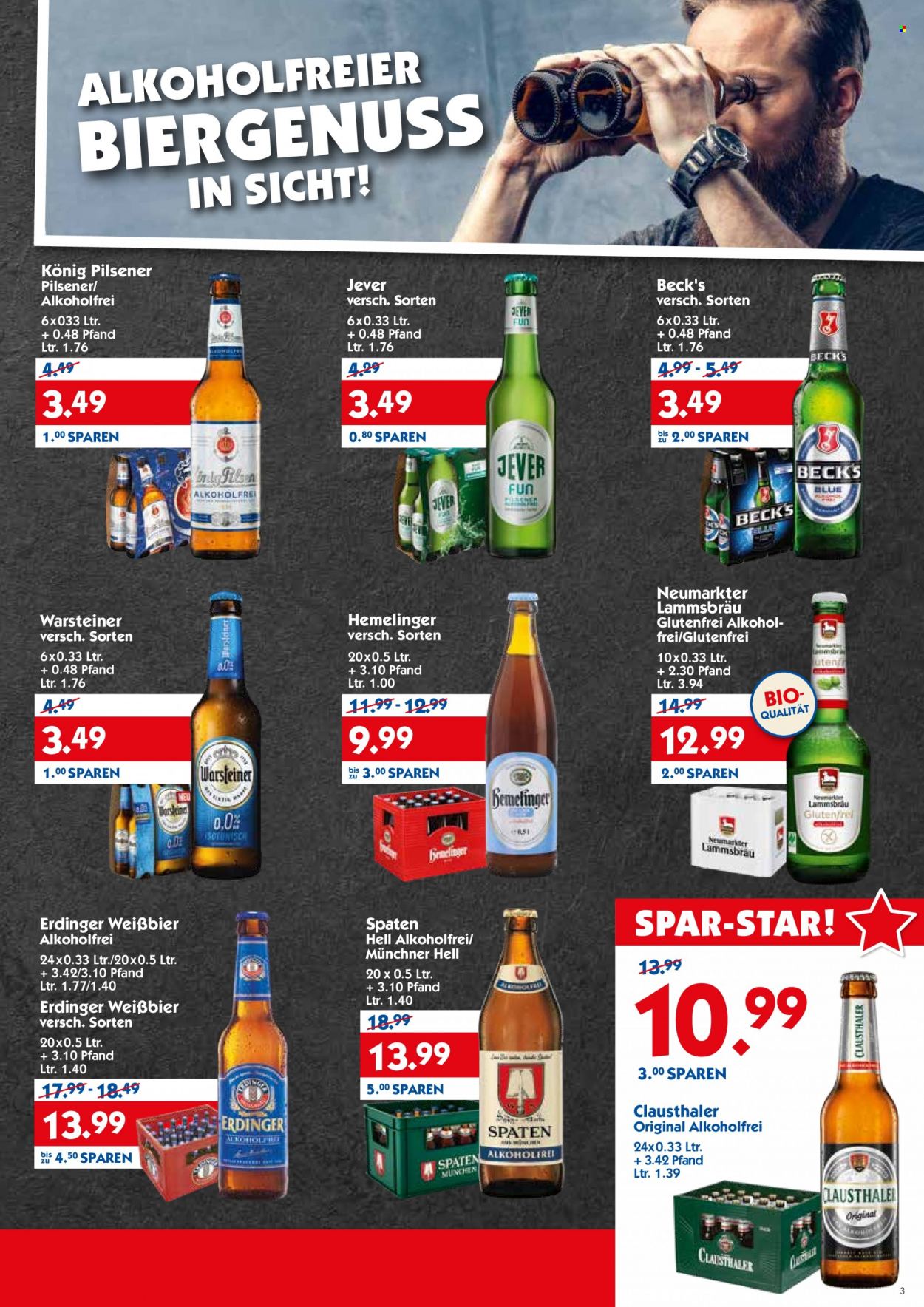 Hol'ab! Getränkemarkt Prospekte  - 3.01.2022 - 8.01.2022. Seite 3
