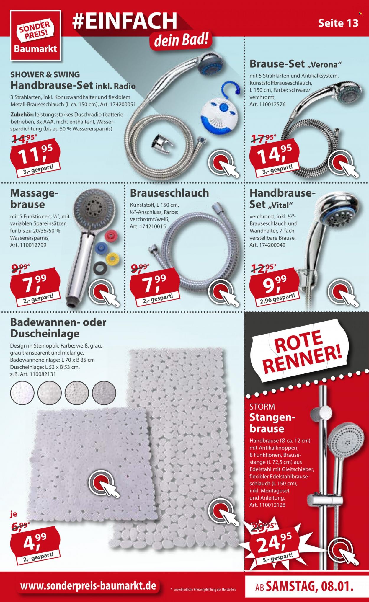 Sonderpreis-Baumarkt Prospekte  - 8.01.2022 - 14.01.2022. Seite 13