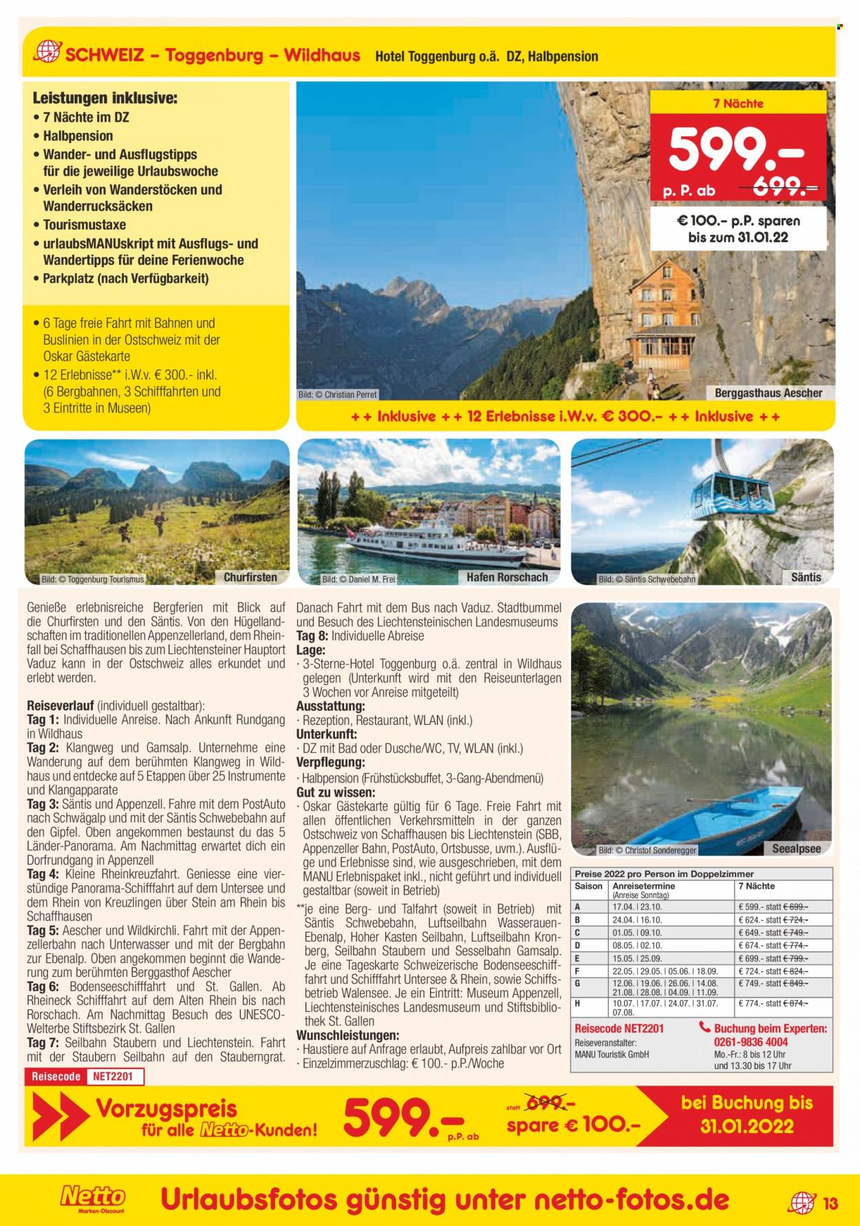 Netto Marken-Discount Prospekte  - 30.12.2021 - 31.01.2022. Seite 13