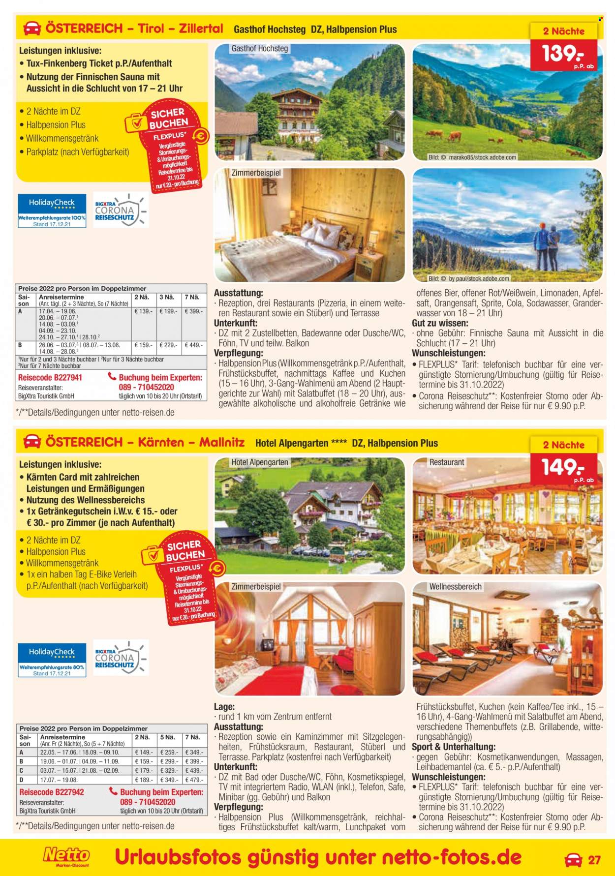 Netto Marken-Discount Prospekte  - 30.12.2021 - 31.01.2022. Seite 27