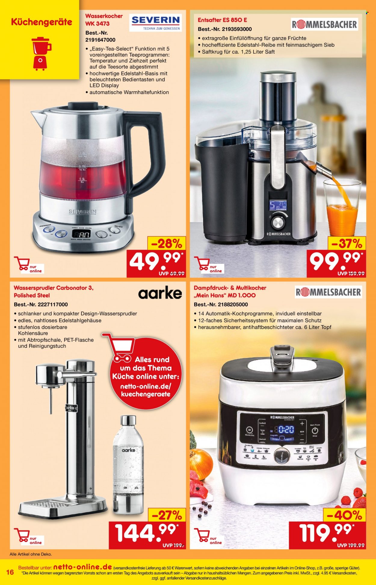 Netto Marken-Discount Prospekte  - 1.01.2022 - 31.01.2022. Seite 16