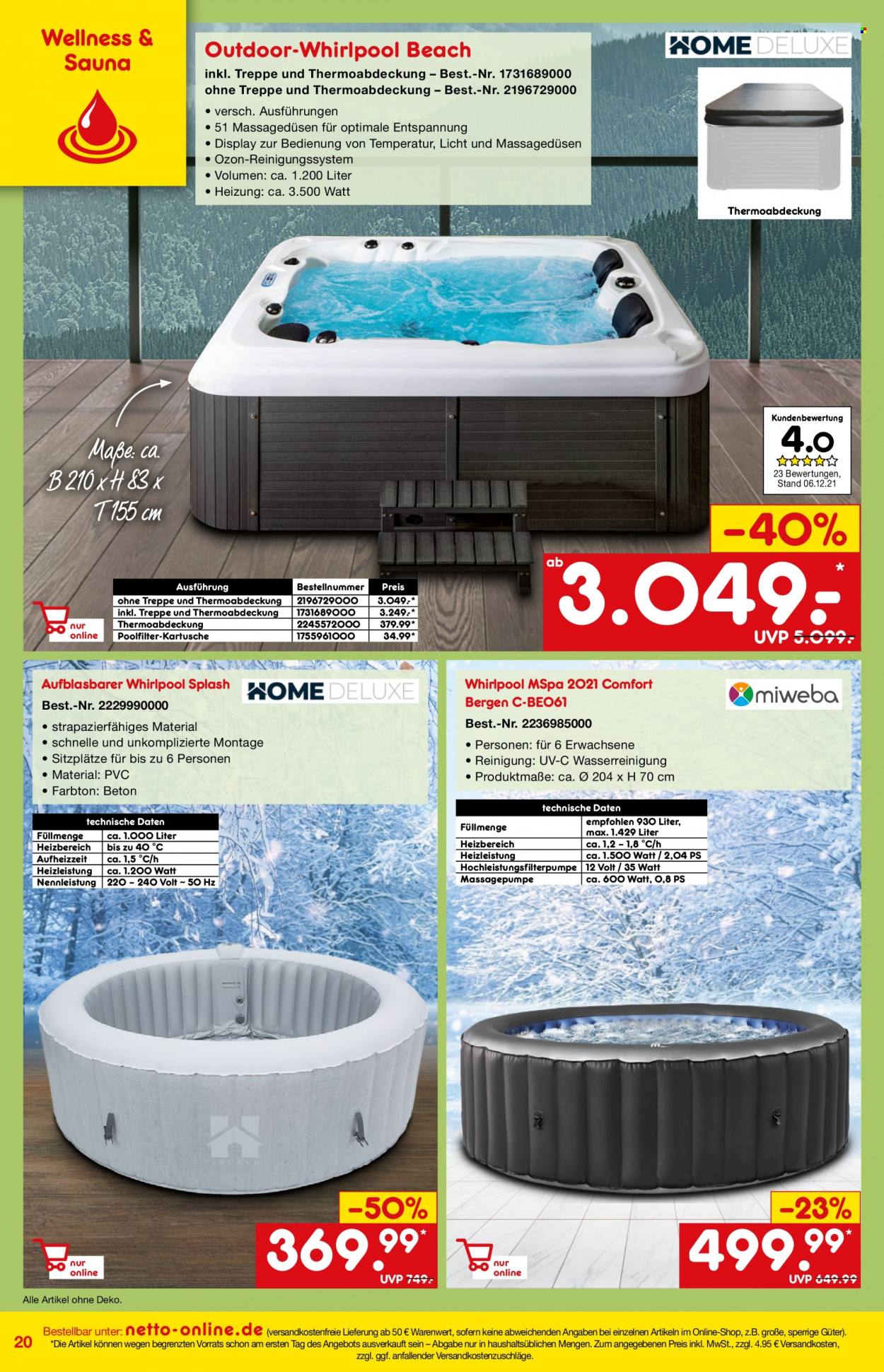 Netto Marken-Discount Prospekte  - 1.01.2022 - 31.01.2022. Seite 20