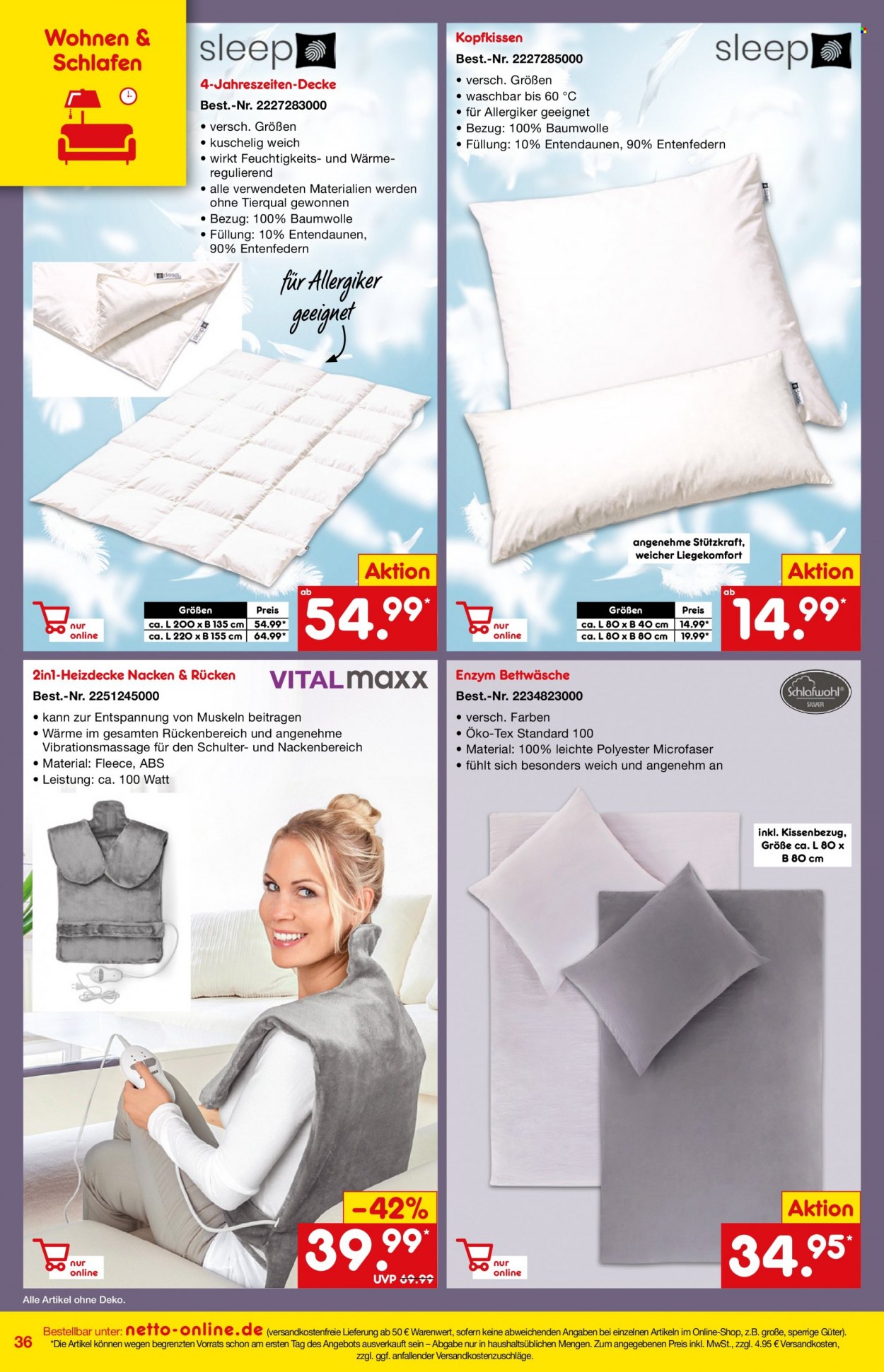 Netto Marken-Discount Prospekte  - 1.01.2022 - 31.01.2022. Seite 36