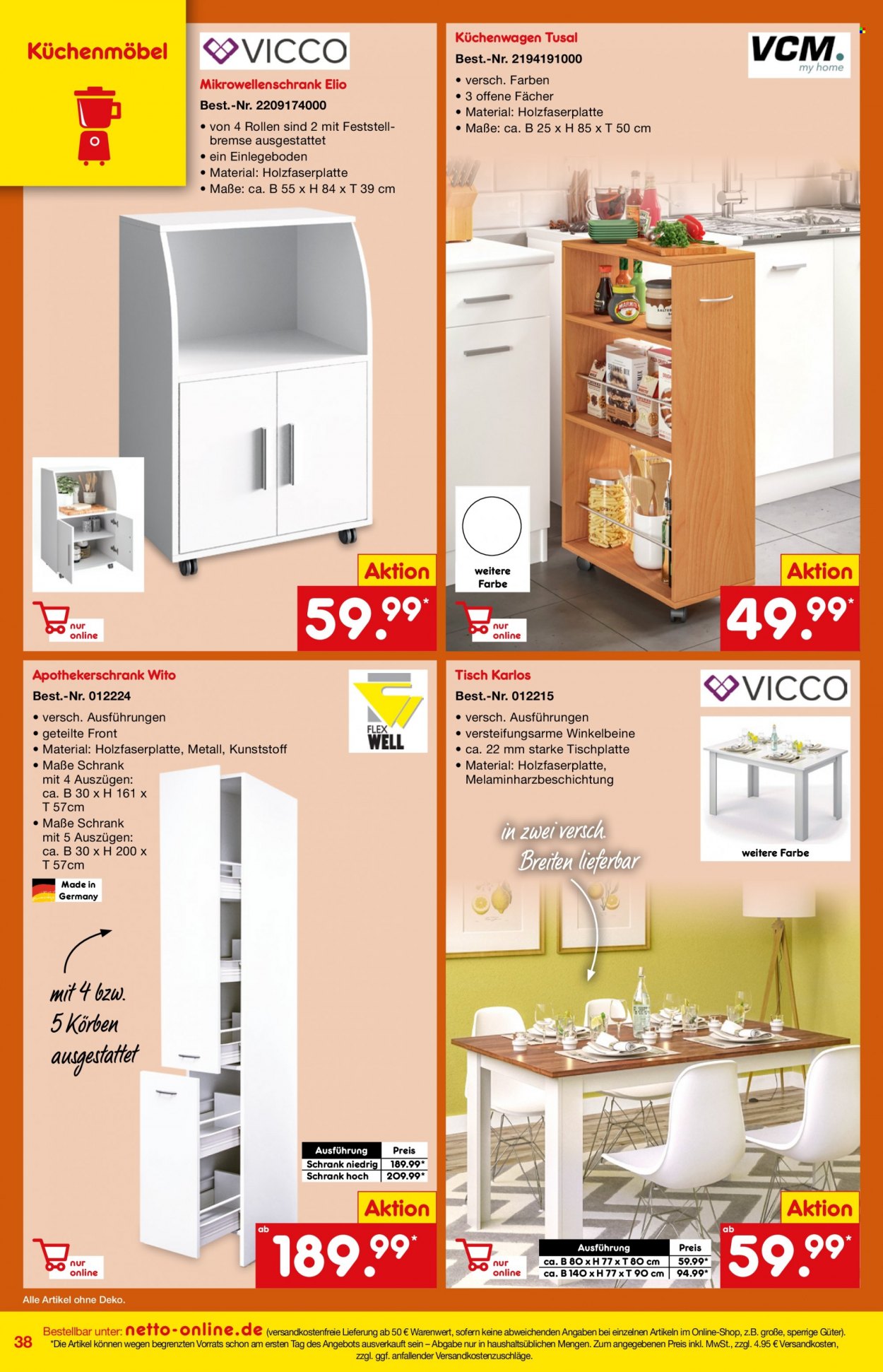 Netto Marken-Discount Prospekte  - 1.01.2022 - 31.01.2022. Seite 38