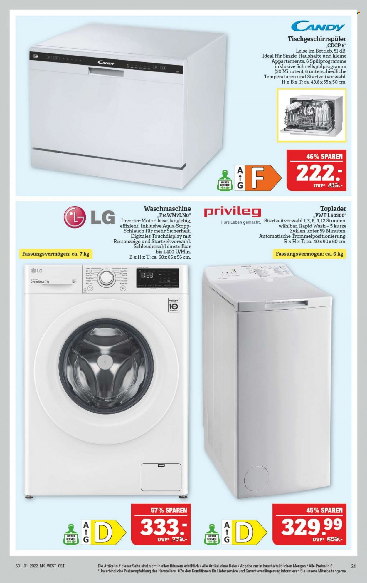 Marktkauf Prospekte  - 3.01.2022 - 8.01.2022. Seite 35