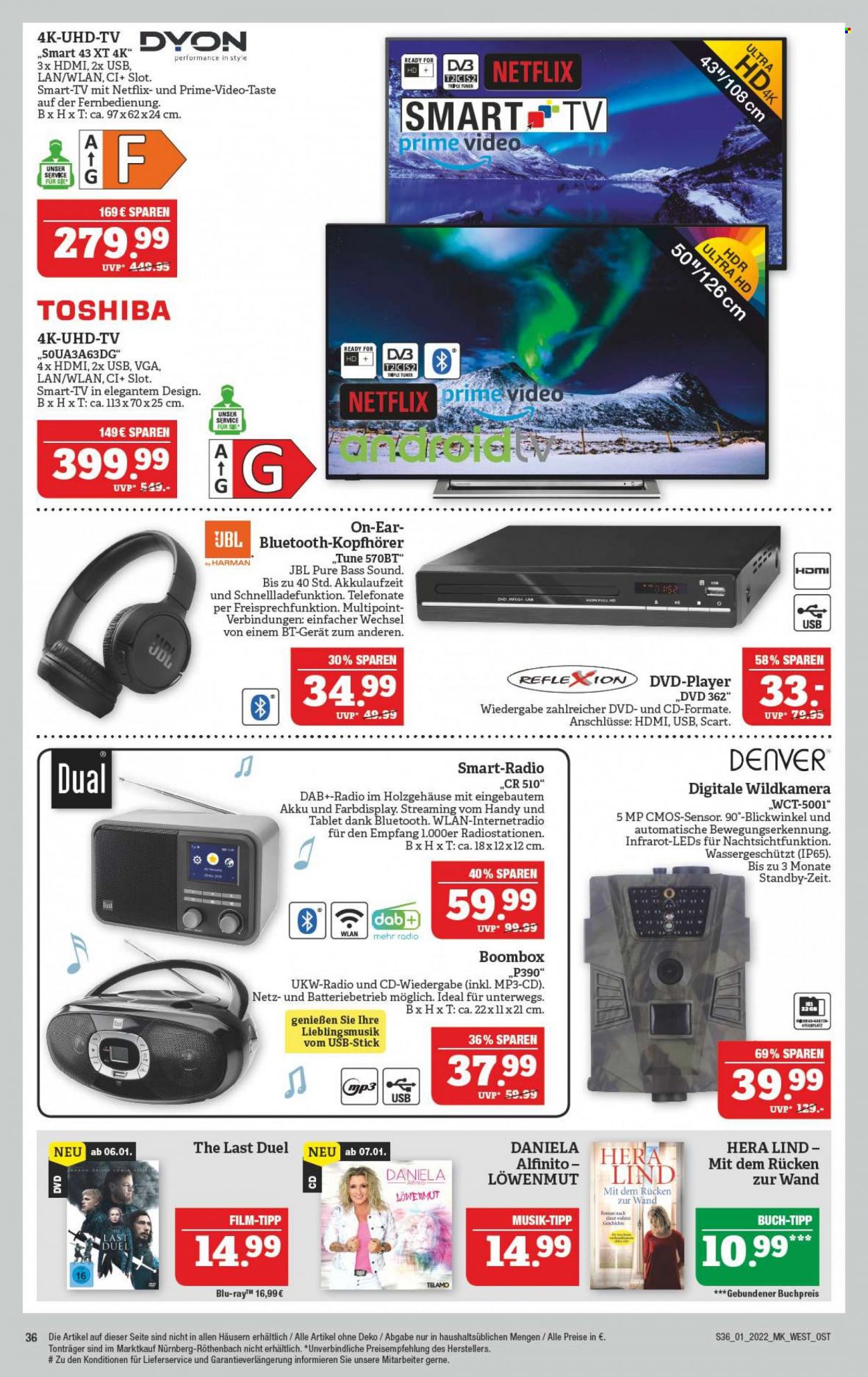 Marktkauf Prospekte  - 3.01.2022 - 8.01.2022. Seite 40
