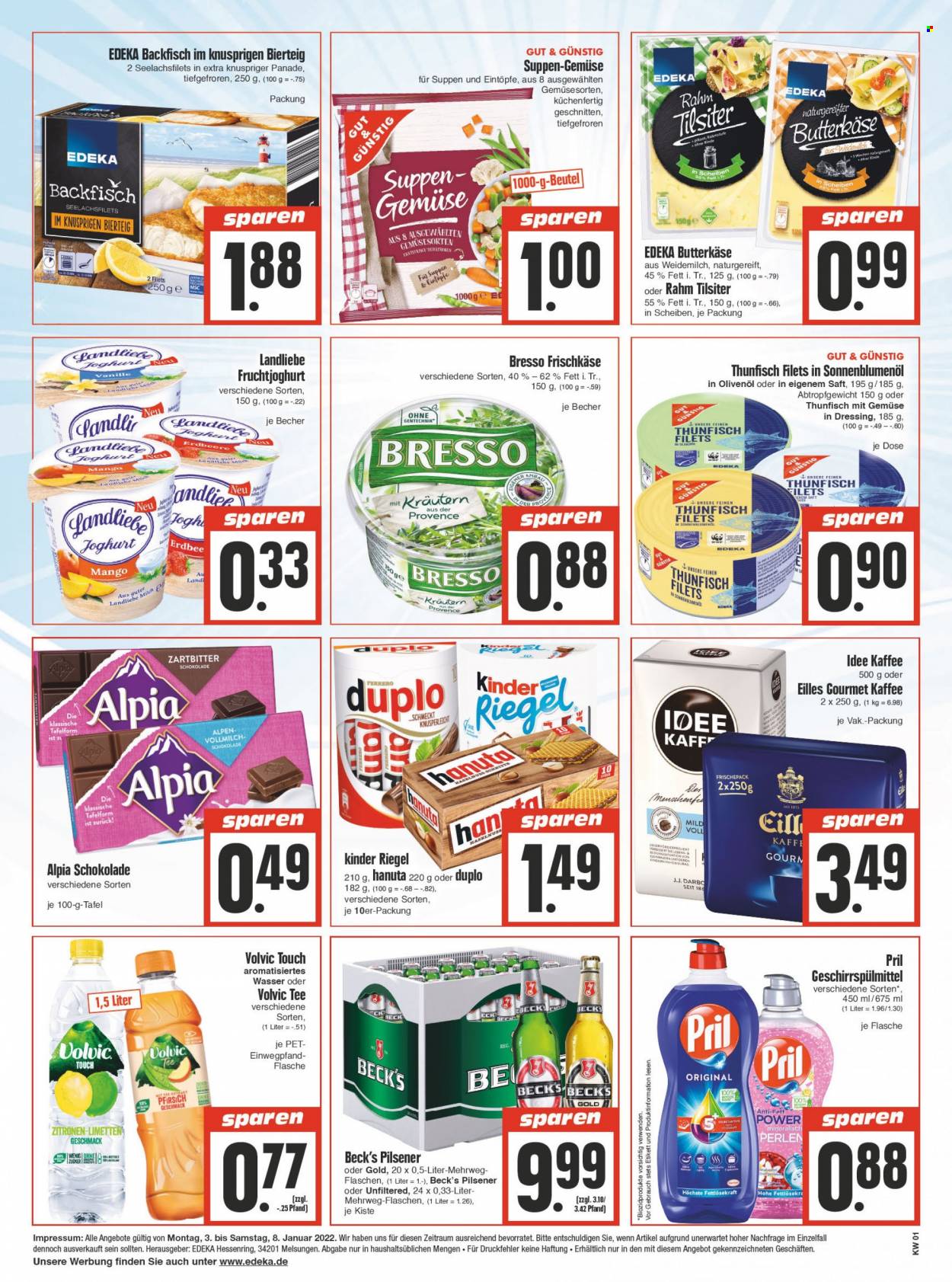 Edeka Prospekte  - 3.01.2022 - 8.01.2022. Seite 2