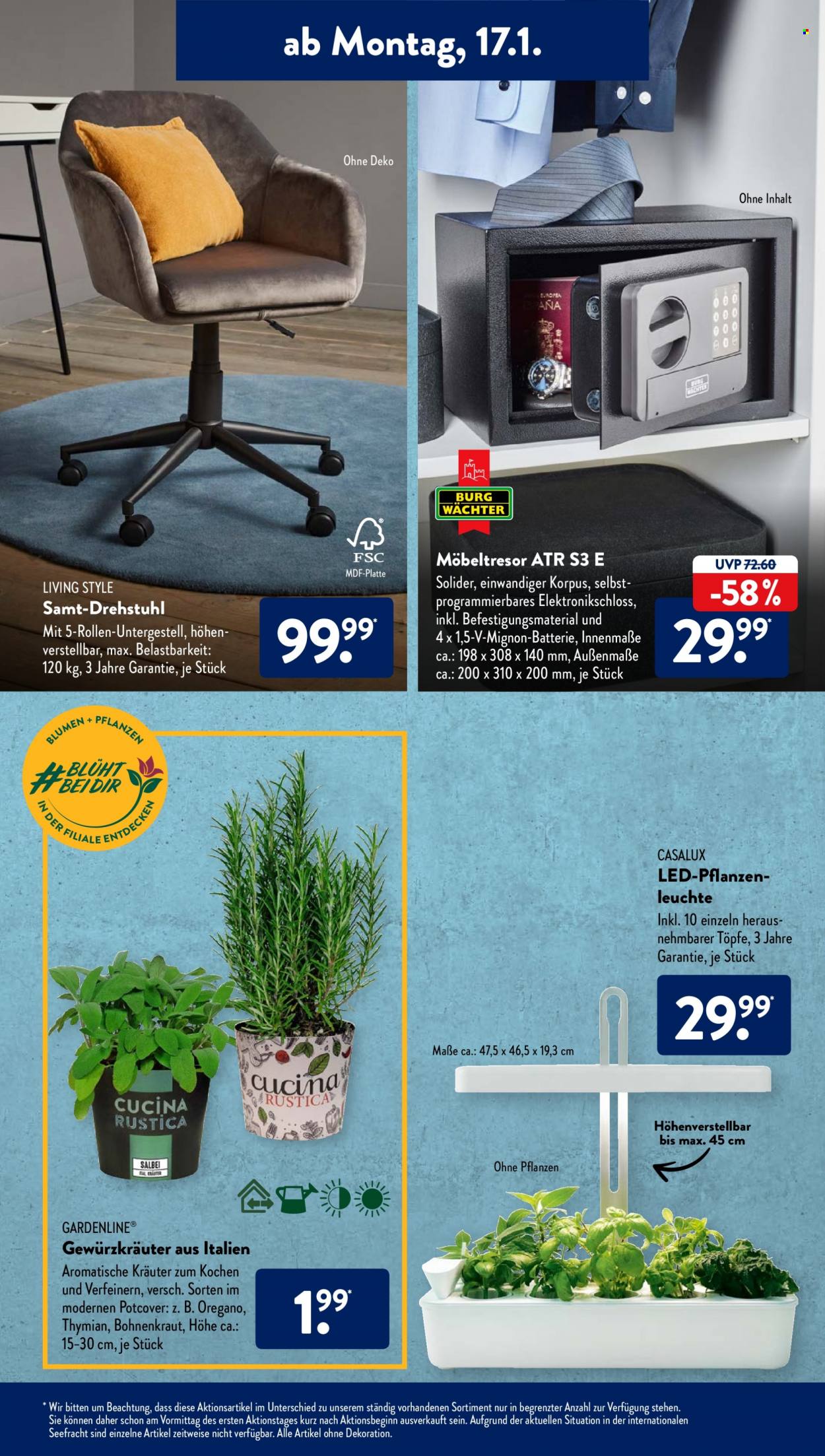 ALDI SÜD Prospekte  - 17.01.2022 - 22.01.2022. Seite 3