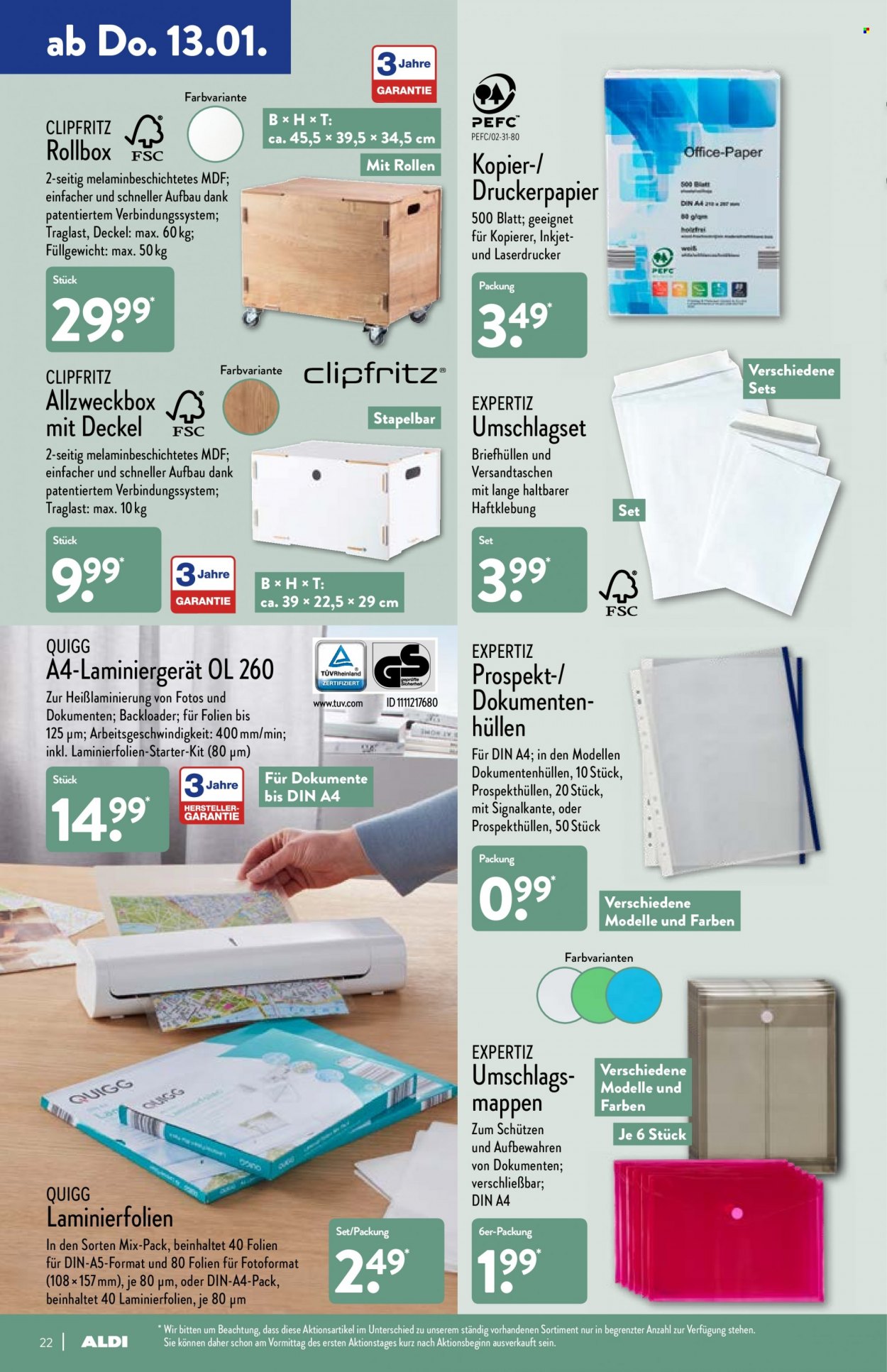 ALDI Nord Prospekte  - 10.01.2022 - 15.01.2022. Seite 22