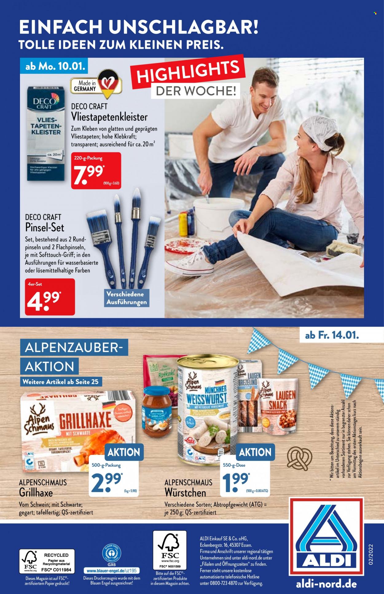 ALDI Nord Prospekte  - 10.01.2022 - 15.01.2022. Seite 32