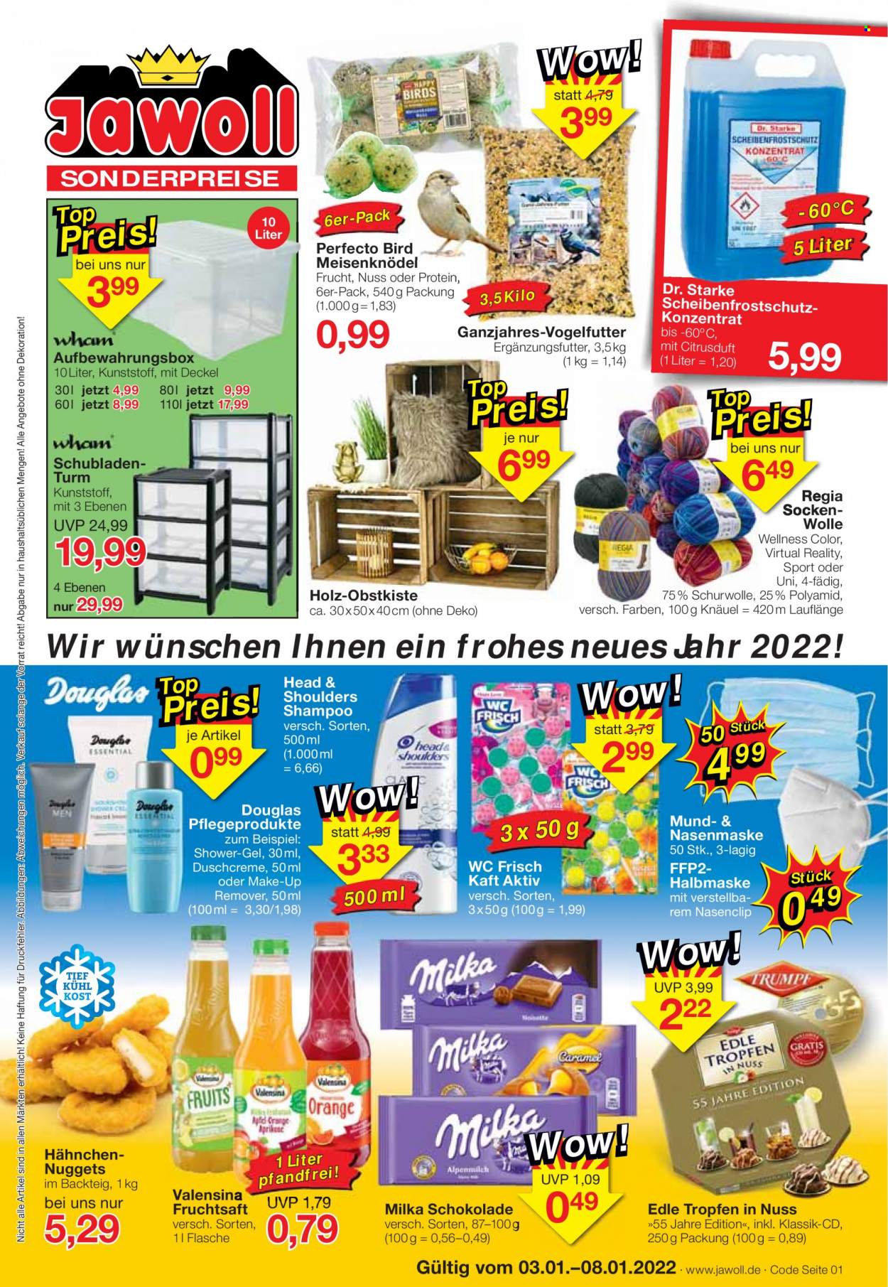Jawoll Prospekte  - 3.01.2022 - 8.01.2022. Seite 1