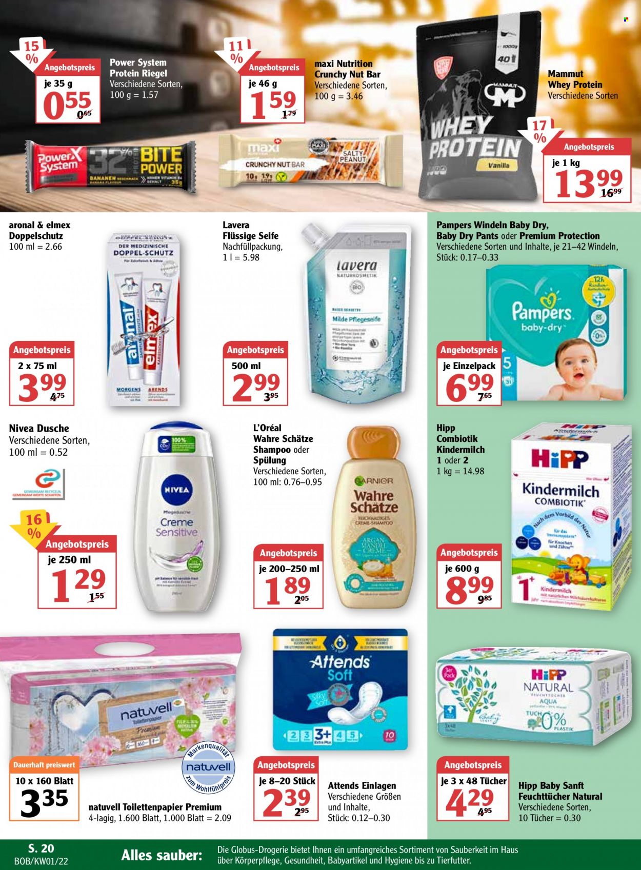Globus Prospekte  - 3.01.2022 - 8.01.2022. Seite 20