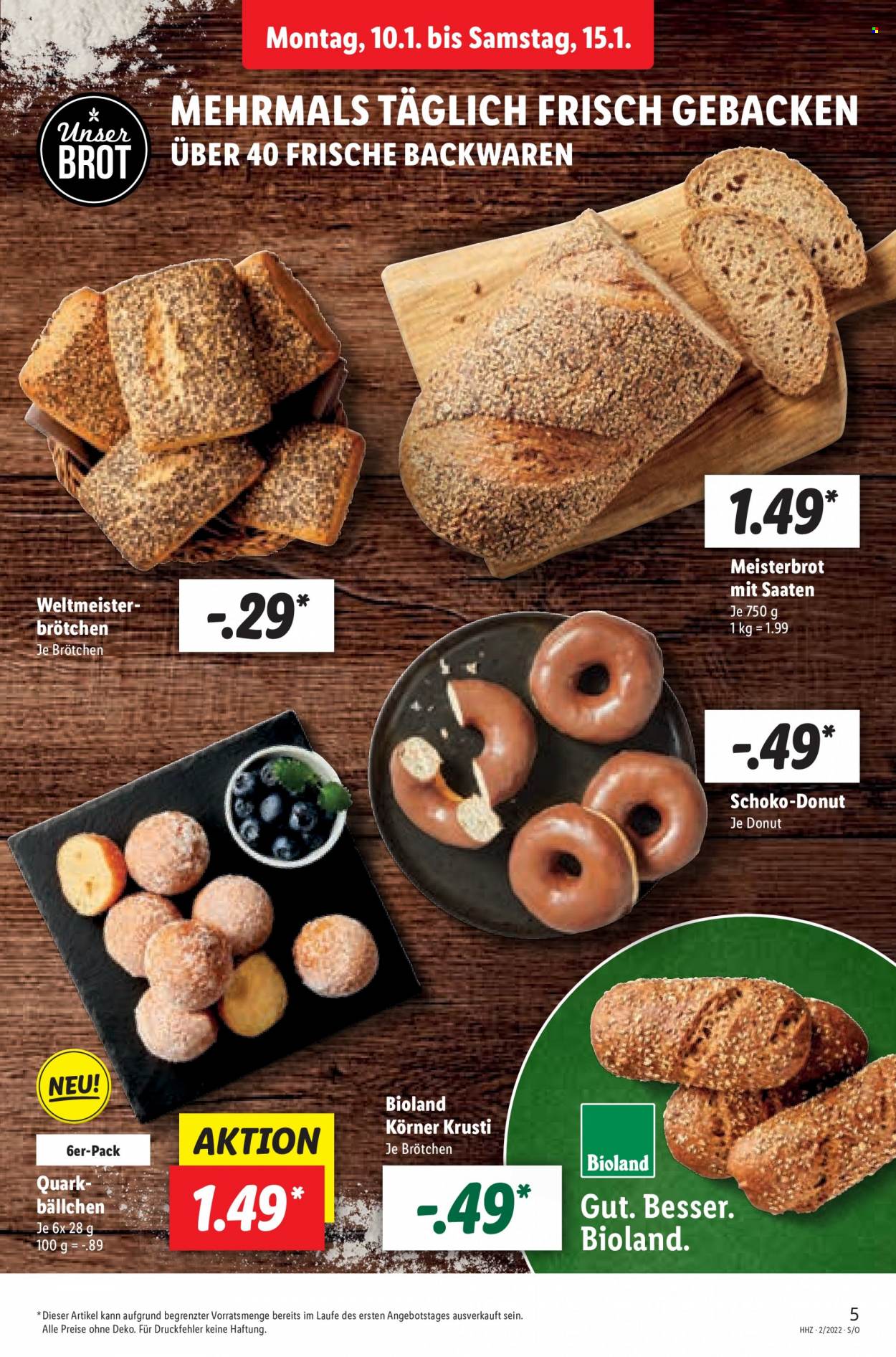 Lidl Prospekte  - 10.01.2022 - 15.01.2022. Seite 5