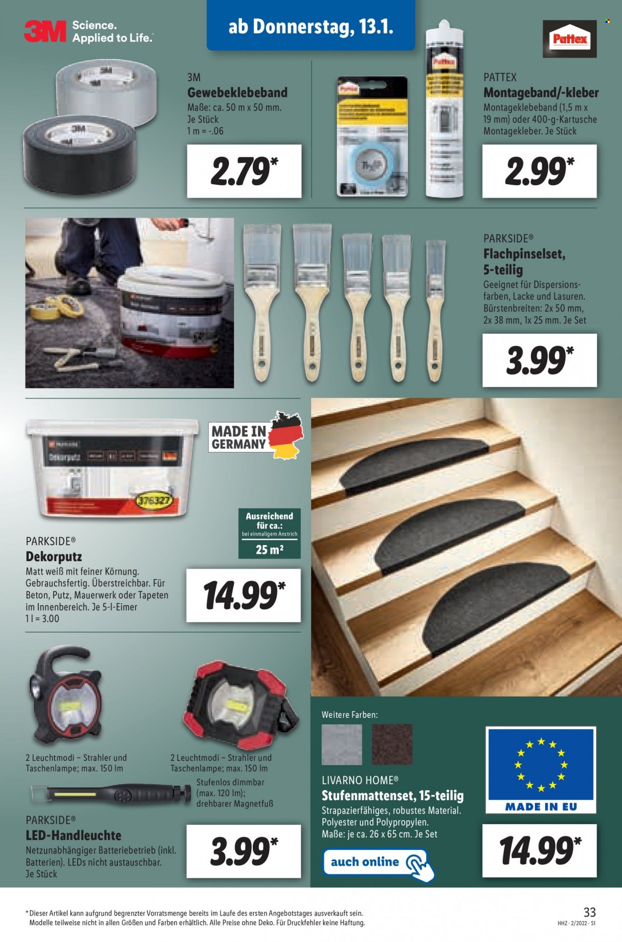 Lidl Prospekte  - 10.01.2022 - 15.01.2022. Seite 33